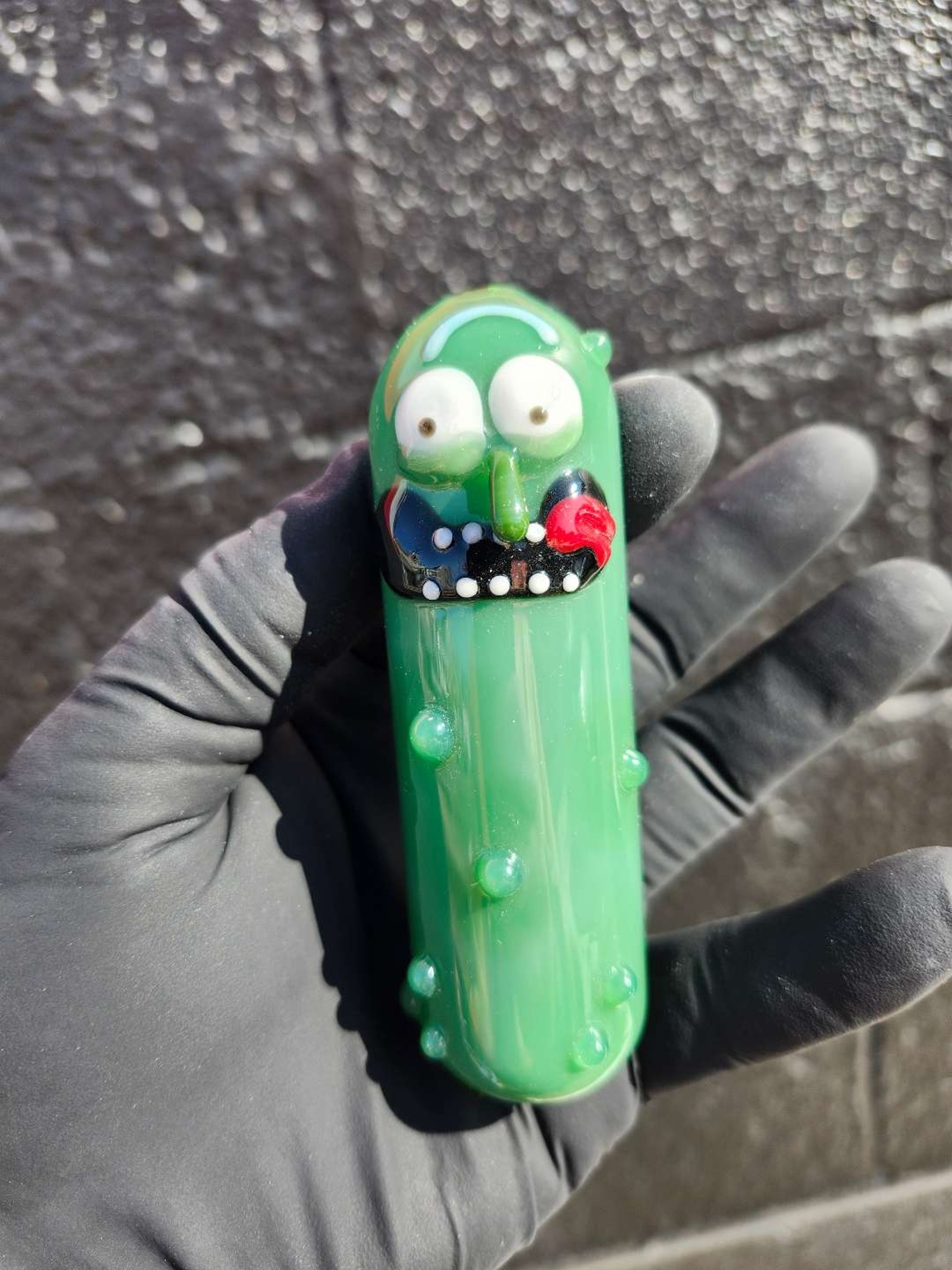 LOKI_GLASS PICKLE RICK image 0