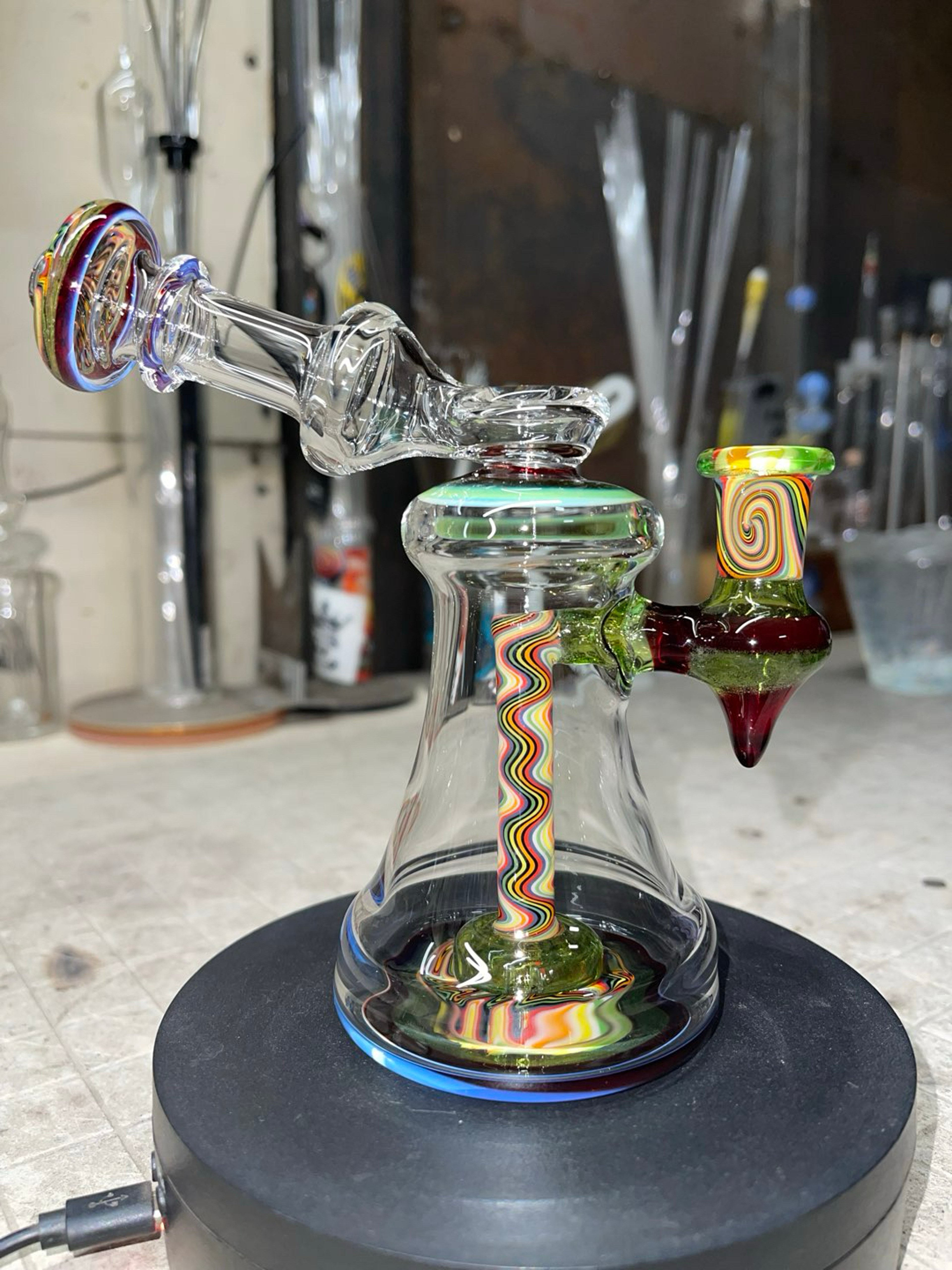 Preview pic of 6” tall 10mm joint(banger and slurper set not included )