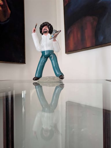 Preview pic of Bob Ross Heady Sculptural Rig | Tammy Baller
