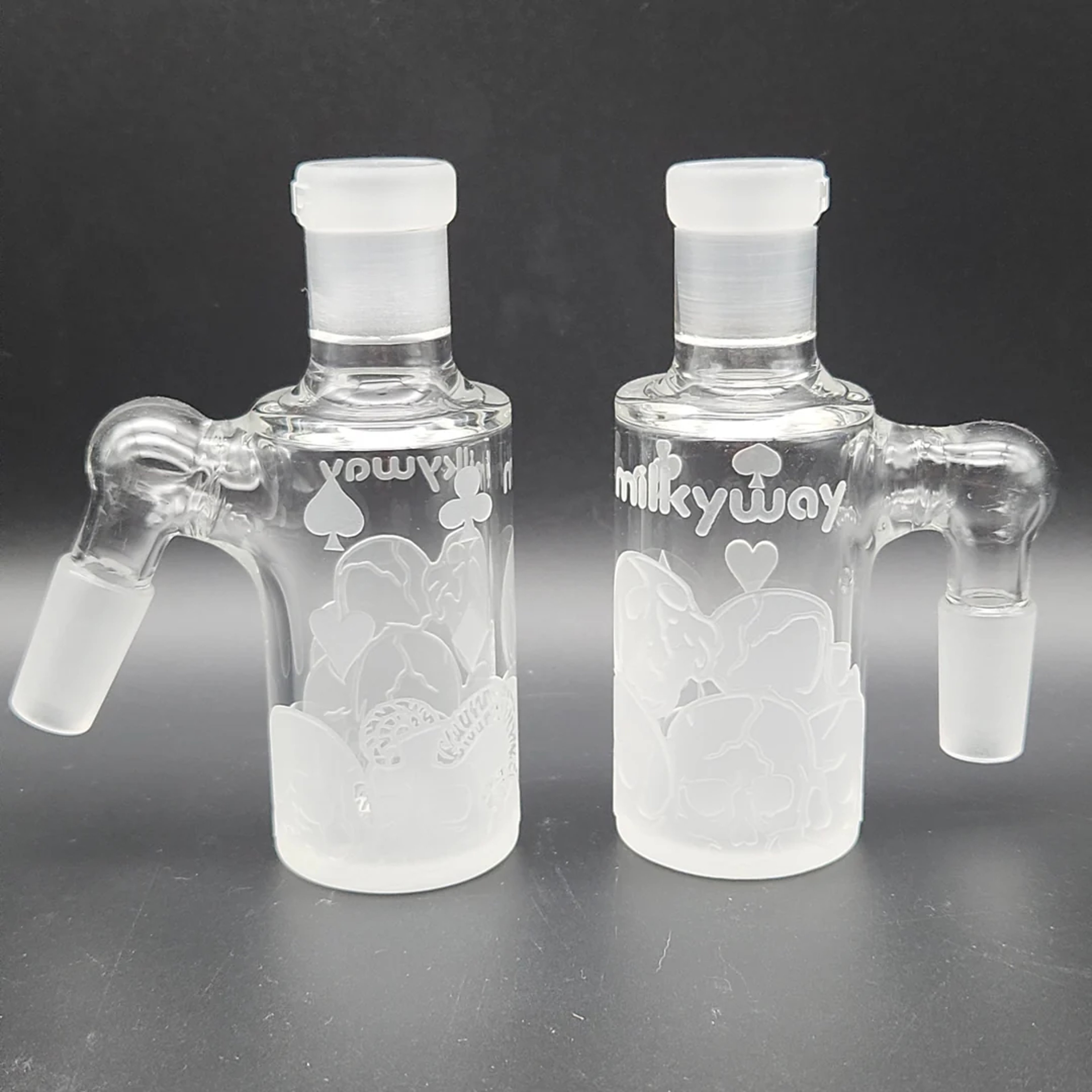 Preview pic of MILKYWAY GLASS "EMPEROR'S LEGACY" DRY ASH CATCHER 14MM