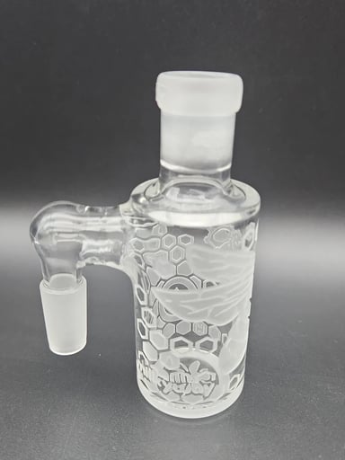 Preview pic of MILKYWAY GLASS "BEE HIVE" DRY ASH CATCHER 14MM