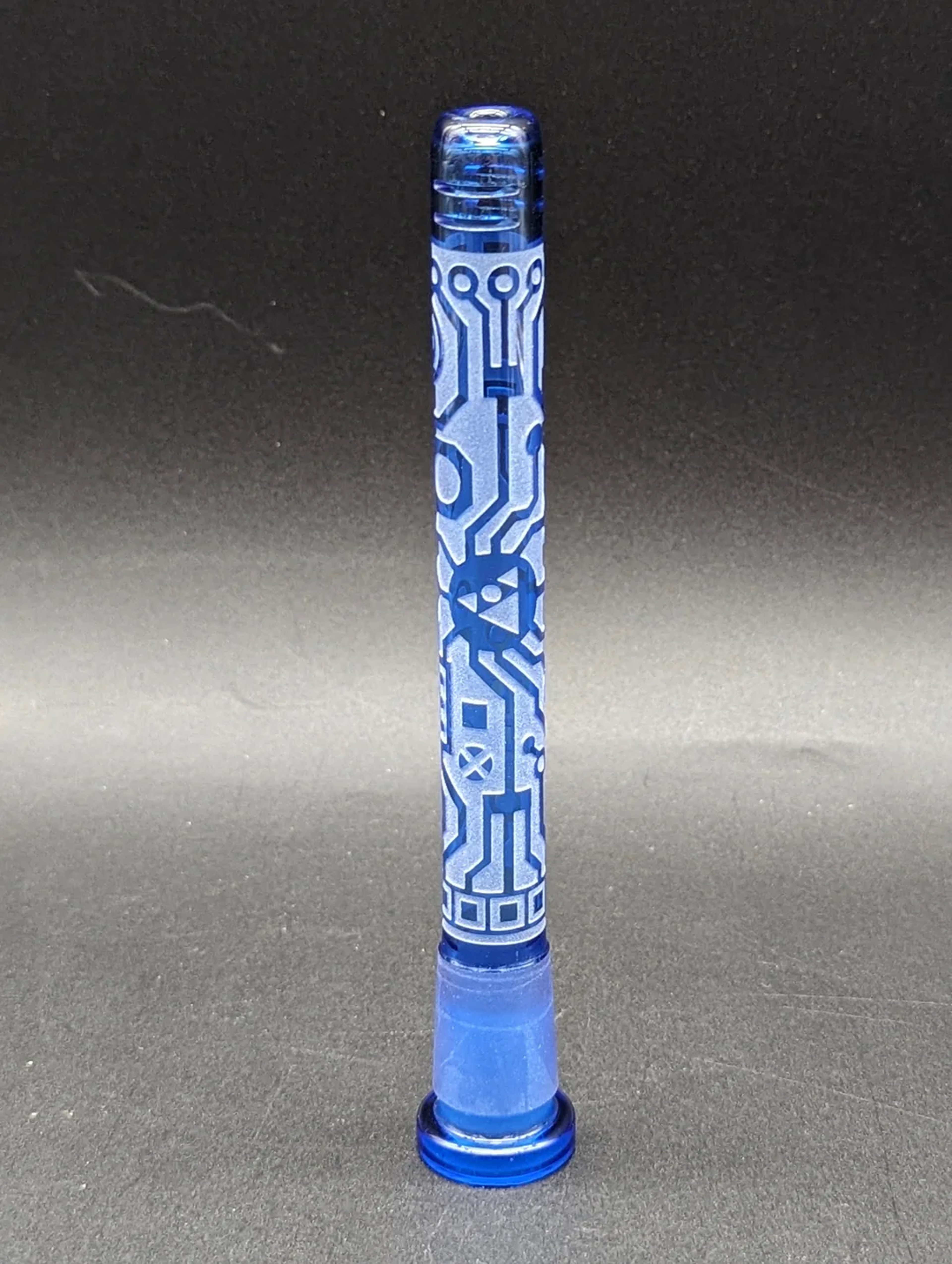 Preview pic of MILKYWAY GLASS "CIRCUIT BOARD" DOWNSTEM