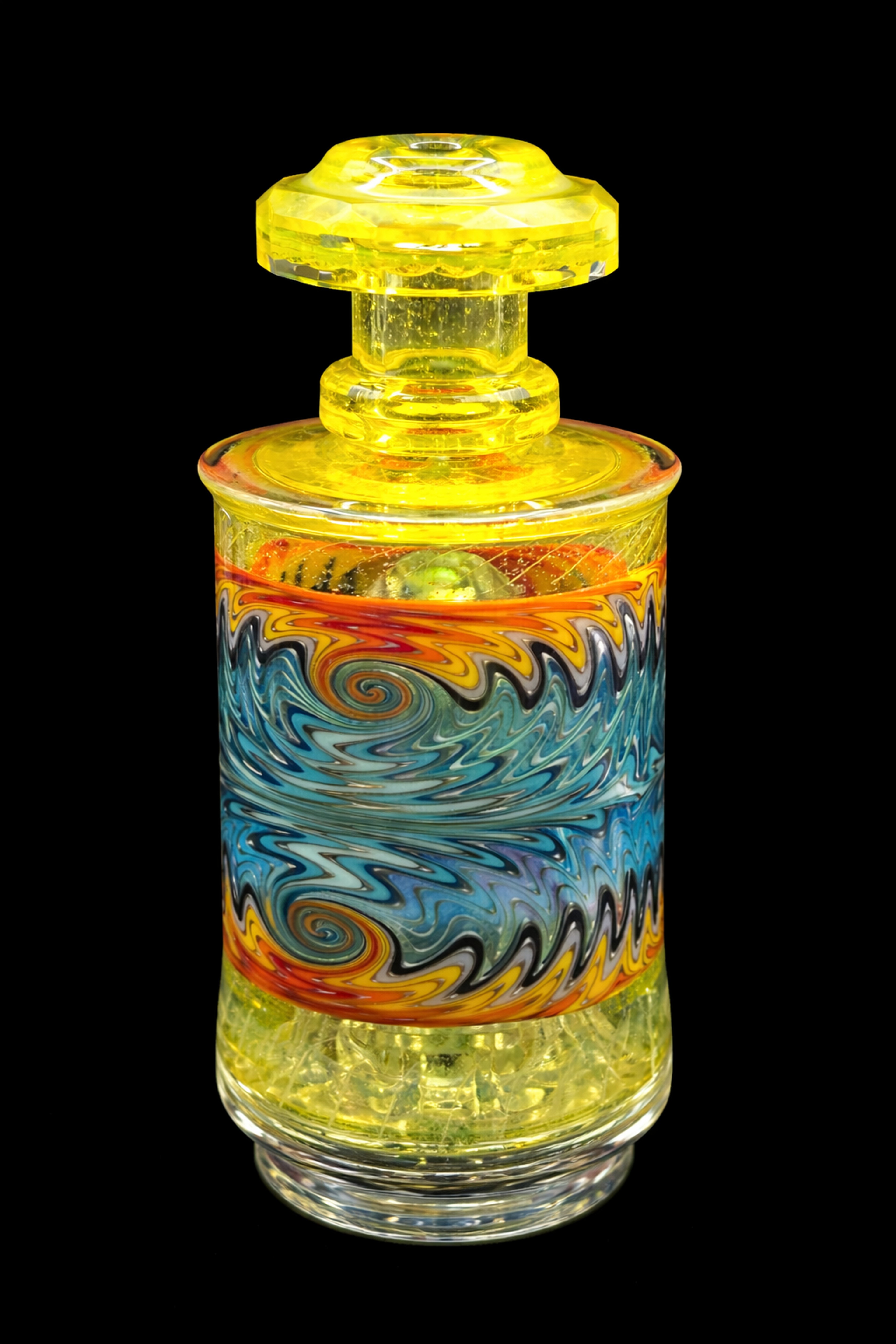 Preview pic of KJ Custom. Faceted Cropal Puffco Attachment