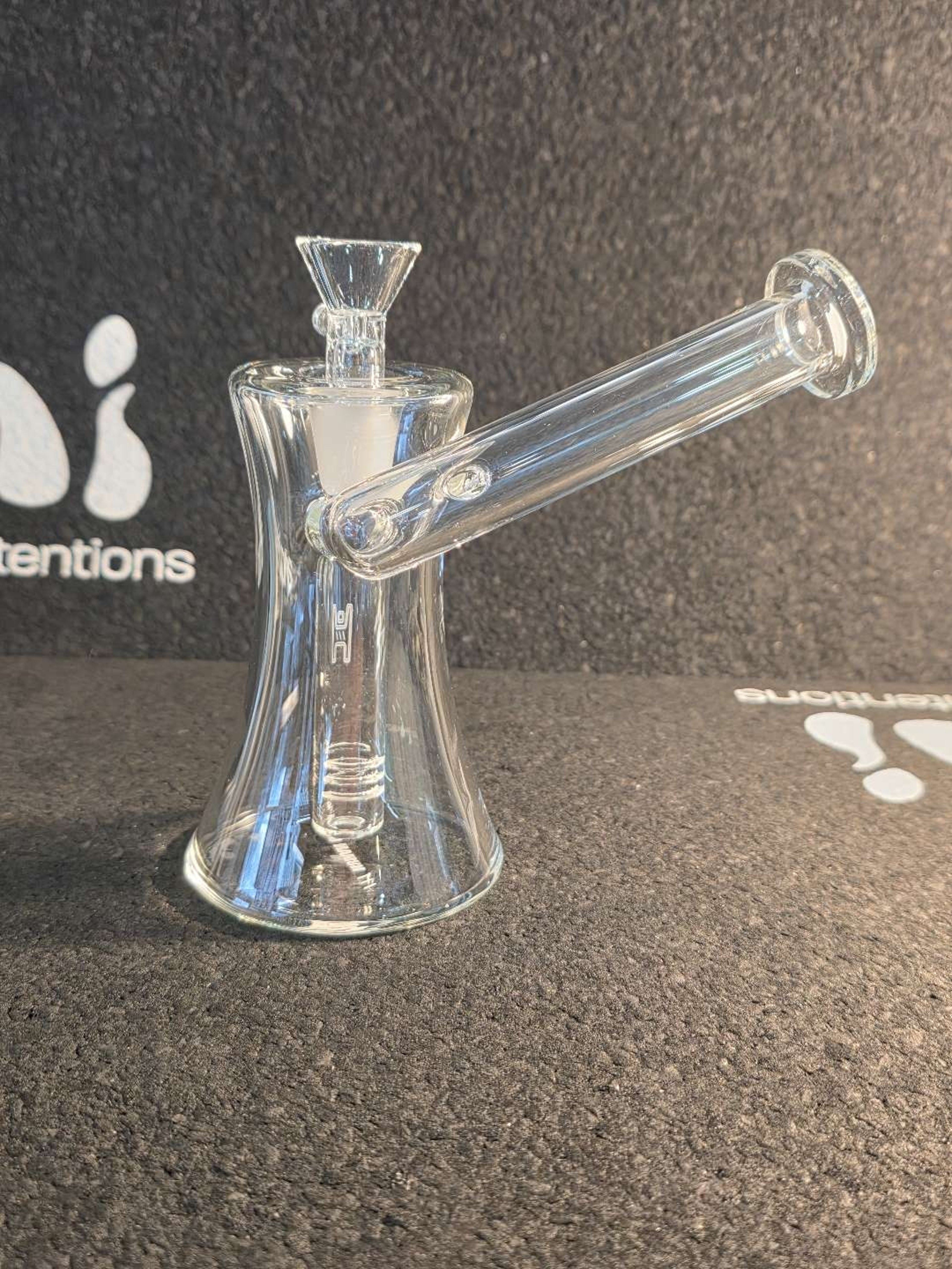 HG 6" Hourglass Sidecar Bubbler image 0