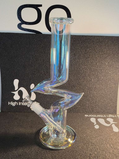 Preview pic of 14" Iridescent Glass Zing Tube