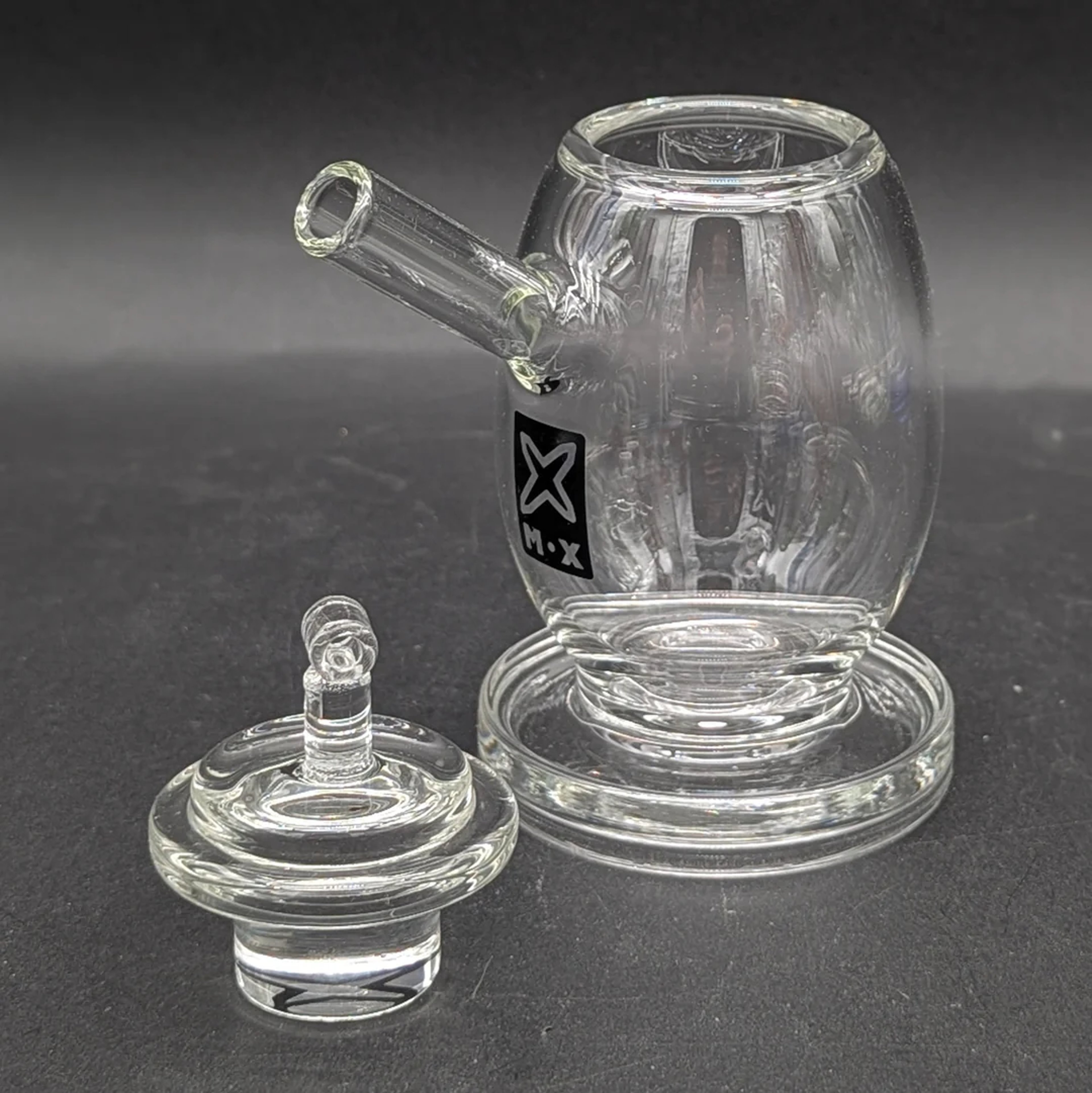 Preview pic of MILKYWAY GLASS EGG X 5″ HASH RIG