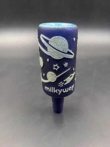 Preview pic of MILKYWAY GLASS "EXTRACTION IN COLOR" BOWL 14MM