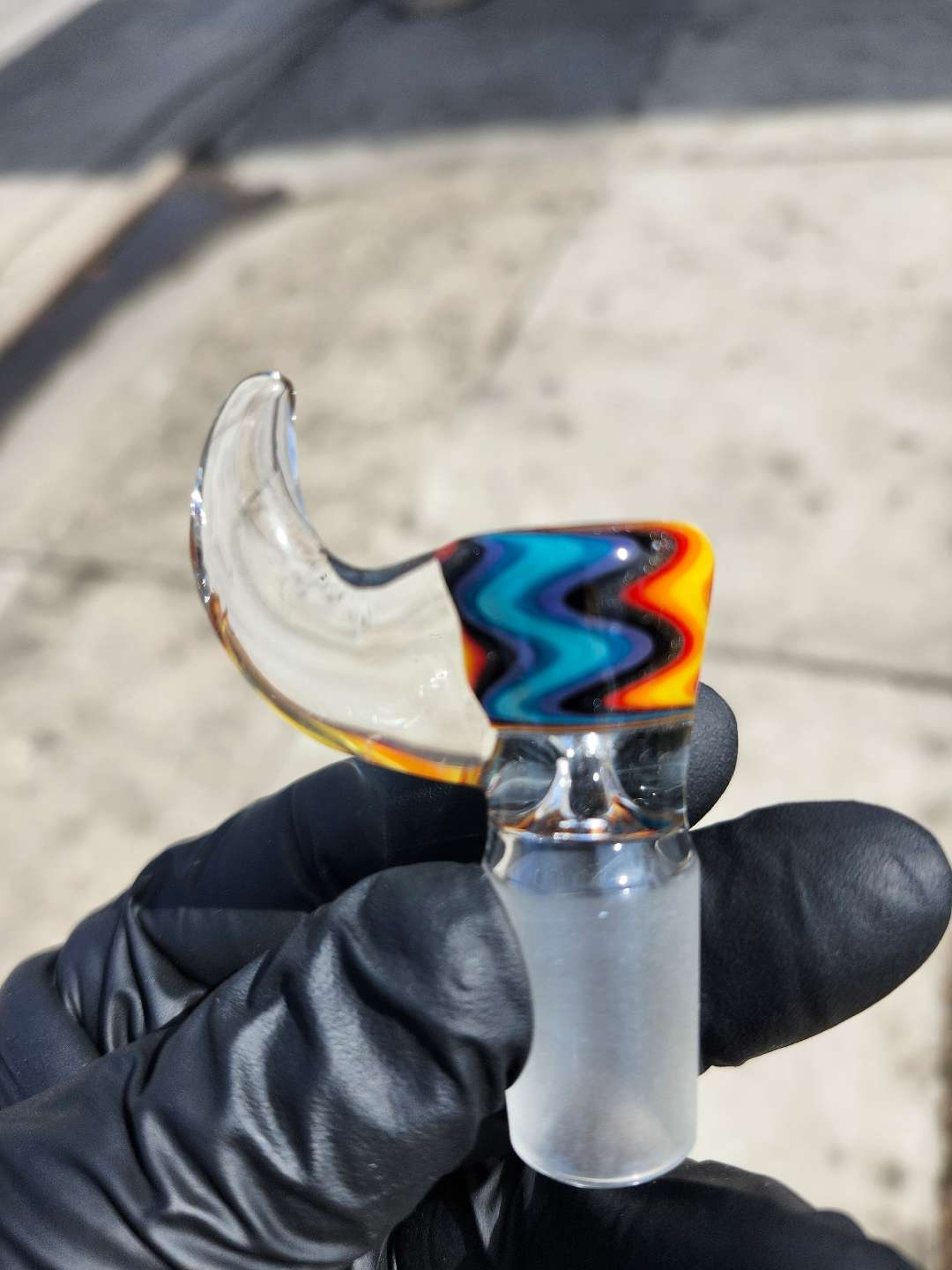 BLINK GLASS WIG WAG 18MM SLIDE image 0