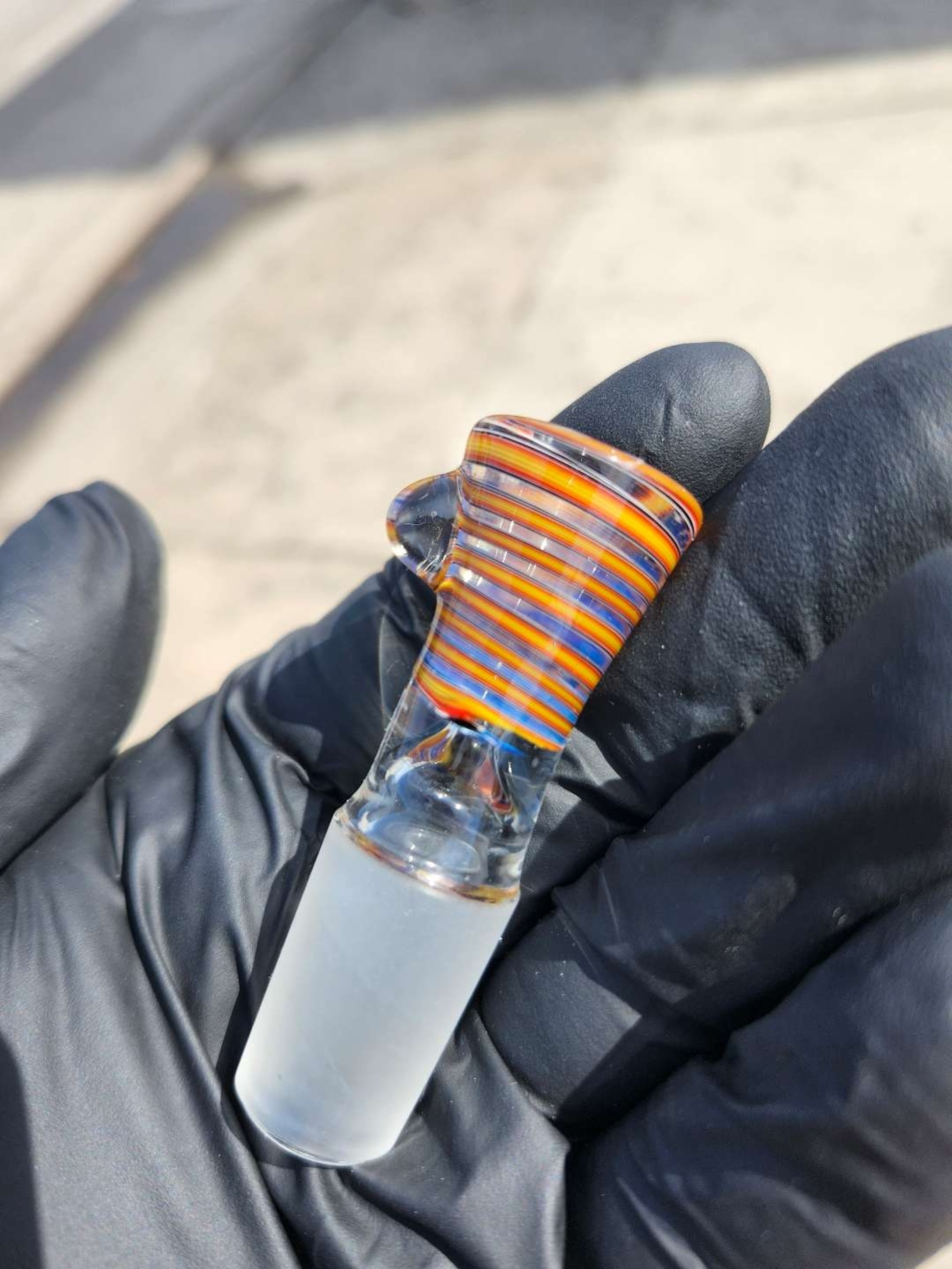BLINK GLASS WIG WAG 18MM SLIDE image 0