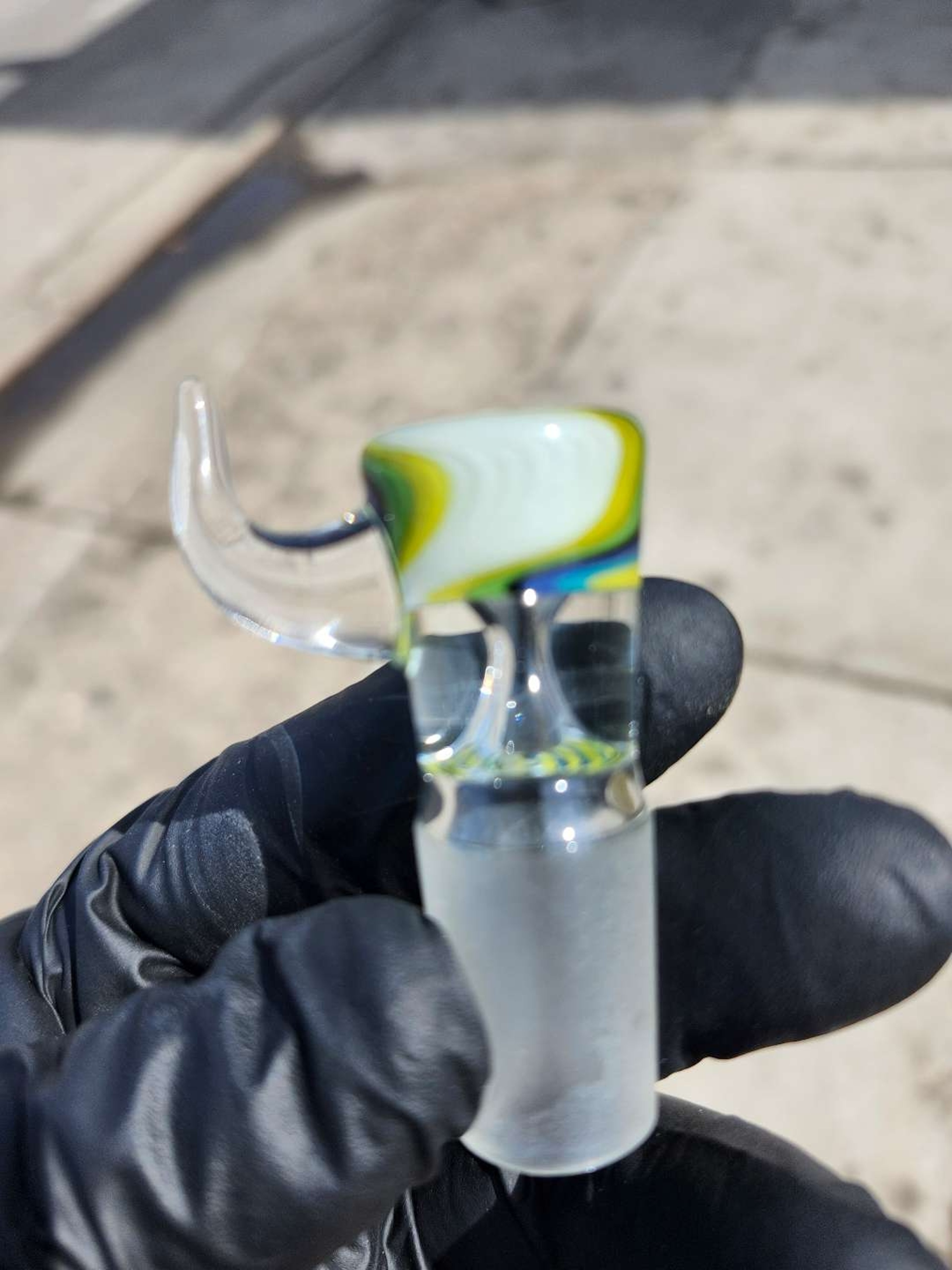 BLINK GLASS WIG WAG 18MM SLIDE image 0