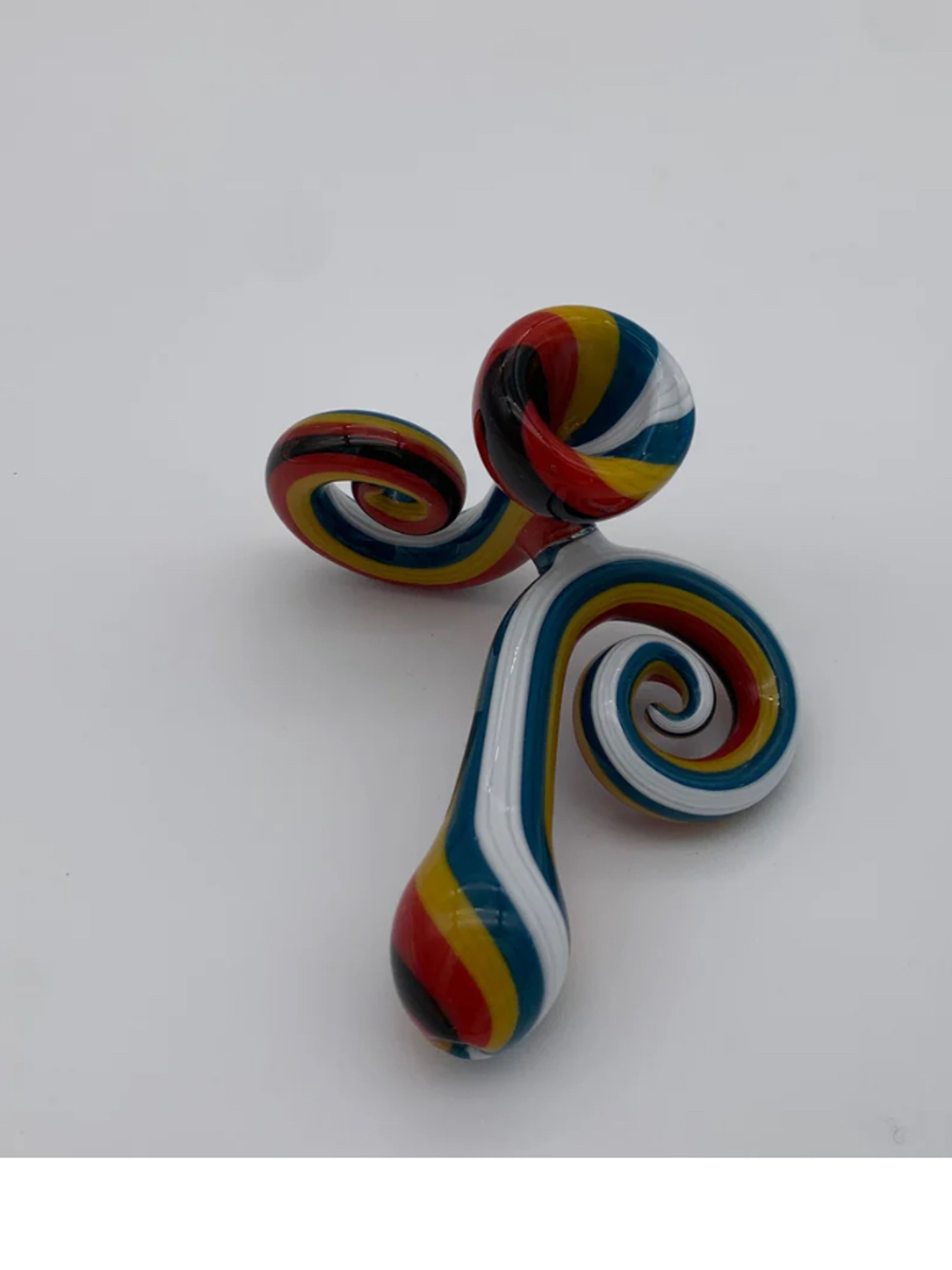 Jem Glass Large Curly Spoon image 0