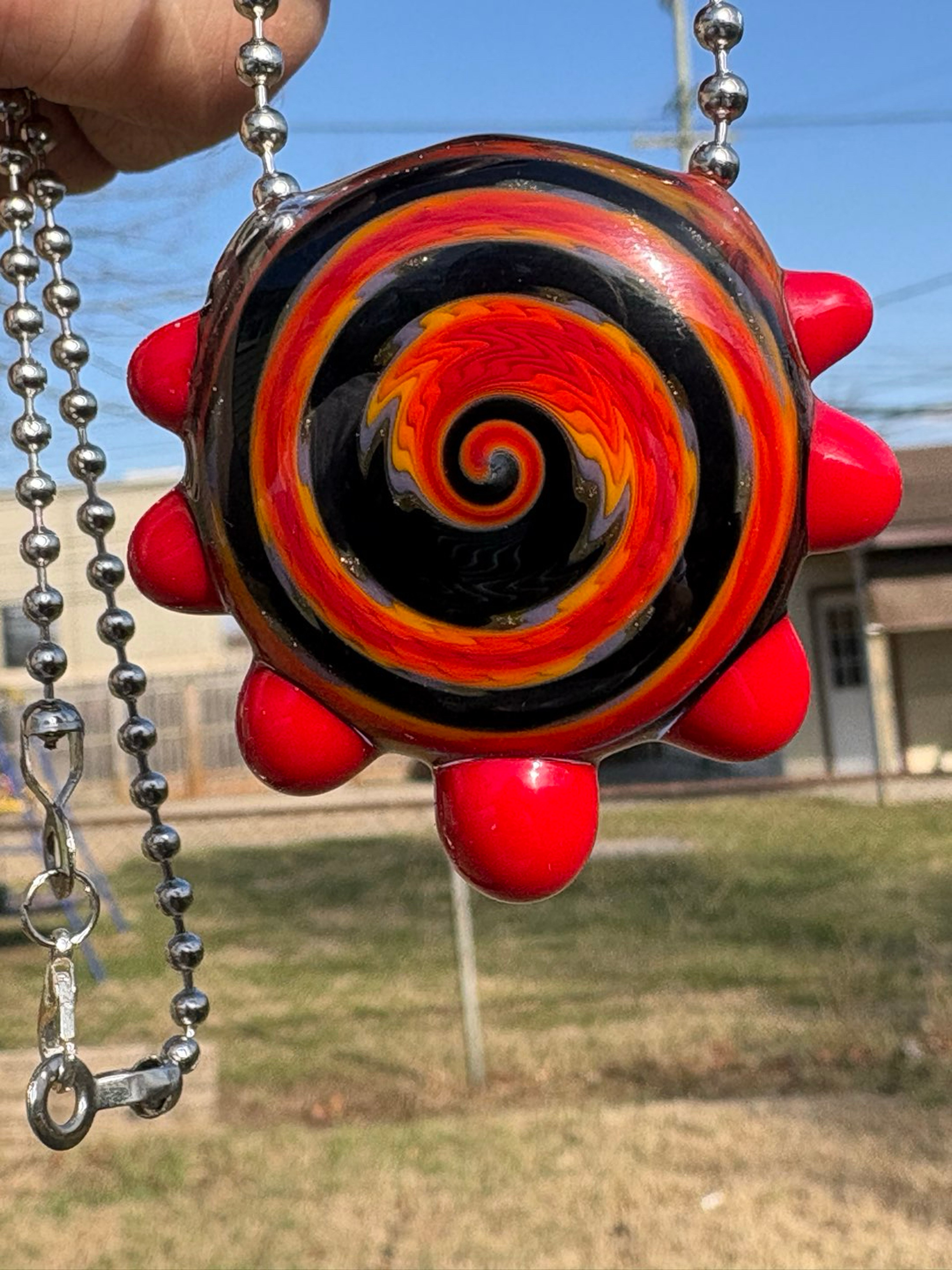 Preview pic of 2026 Hollow Pendant   Plymouth Flameworks