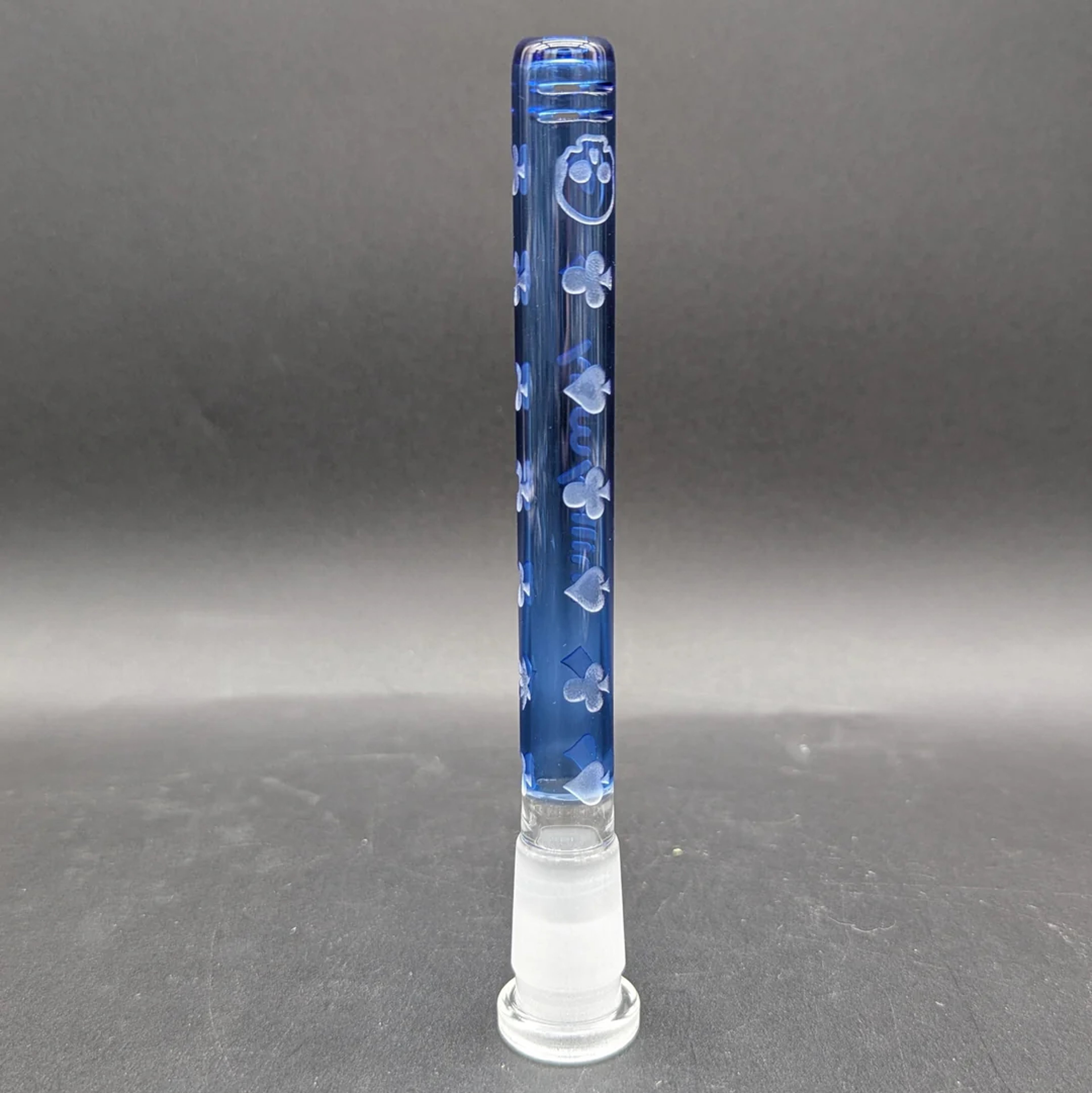 Preview pic of MILKYWAY GLASS "SKULL EMPEROR" DOWNSTEM - 6"