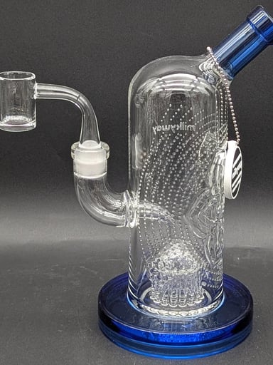 Preview pic of MILKYWAY GLASS CHAKRA LEVEL 1 8″ BUBBLER