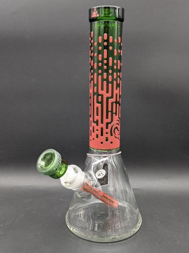 Preview pic of MILKYWAY GLASS CASCADE 14″ BEAKER BONG