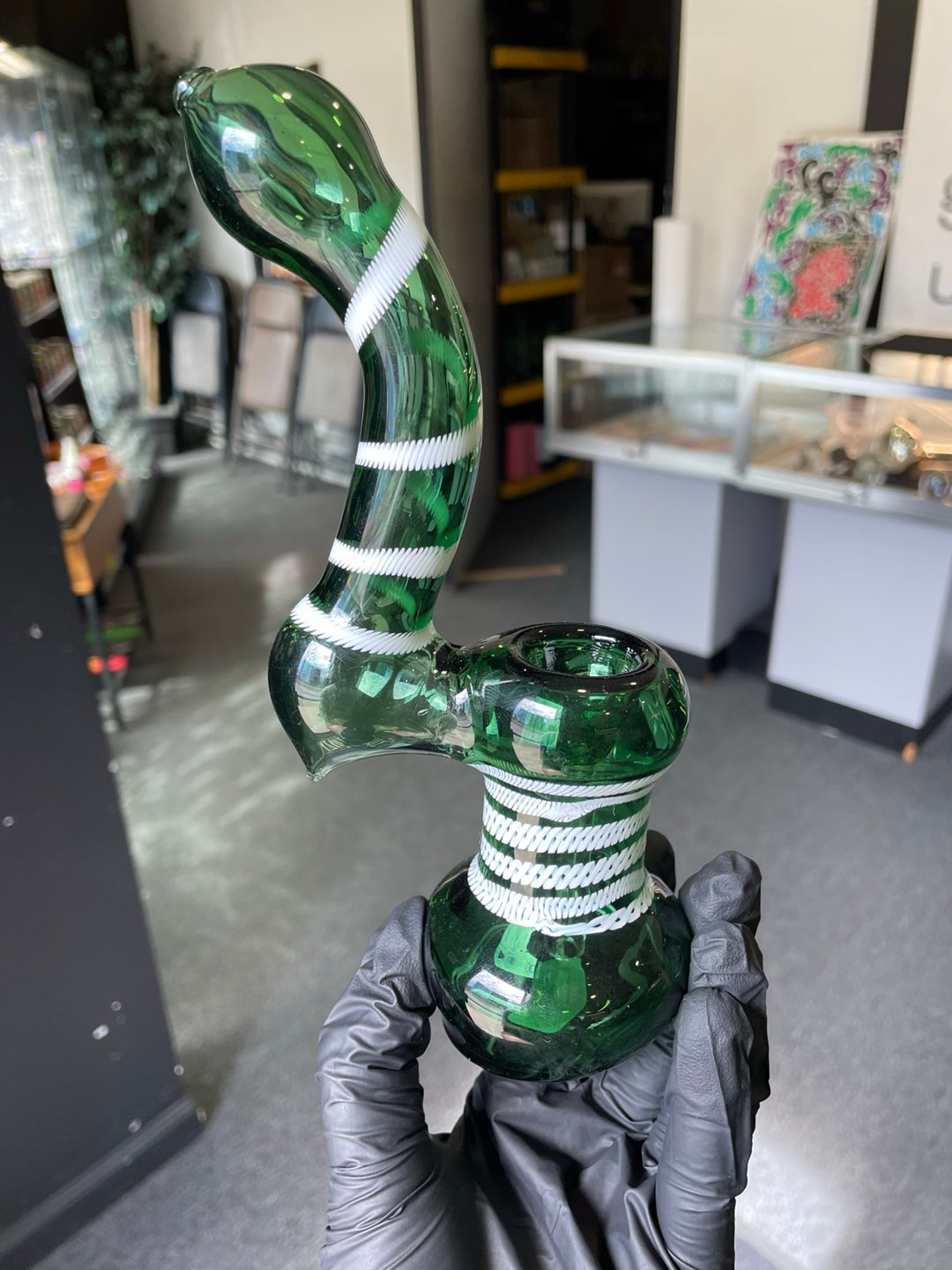 Preview pic of Bubbler Pipe Green