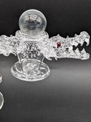 Preview pic of SPACE KING - 14MM QUARTZ CROCODILE BANGER