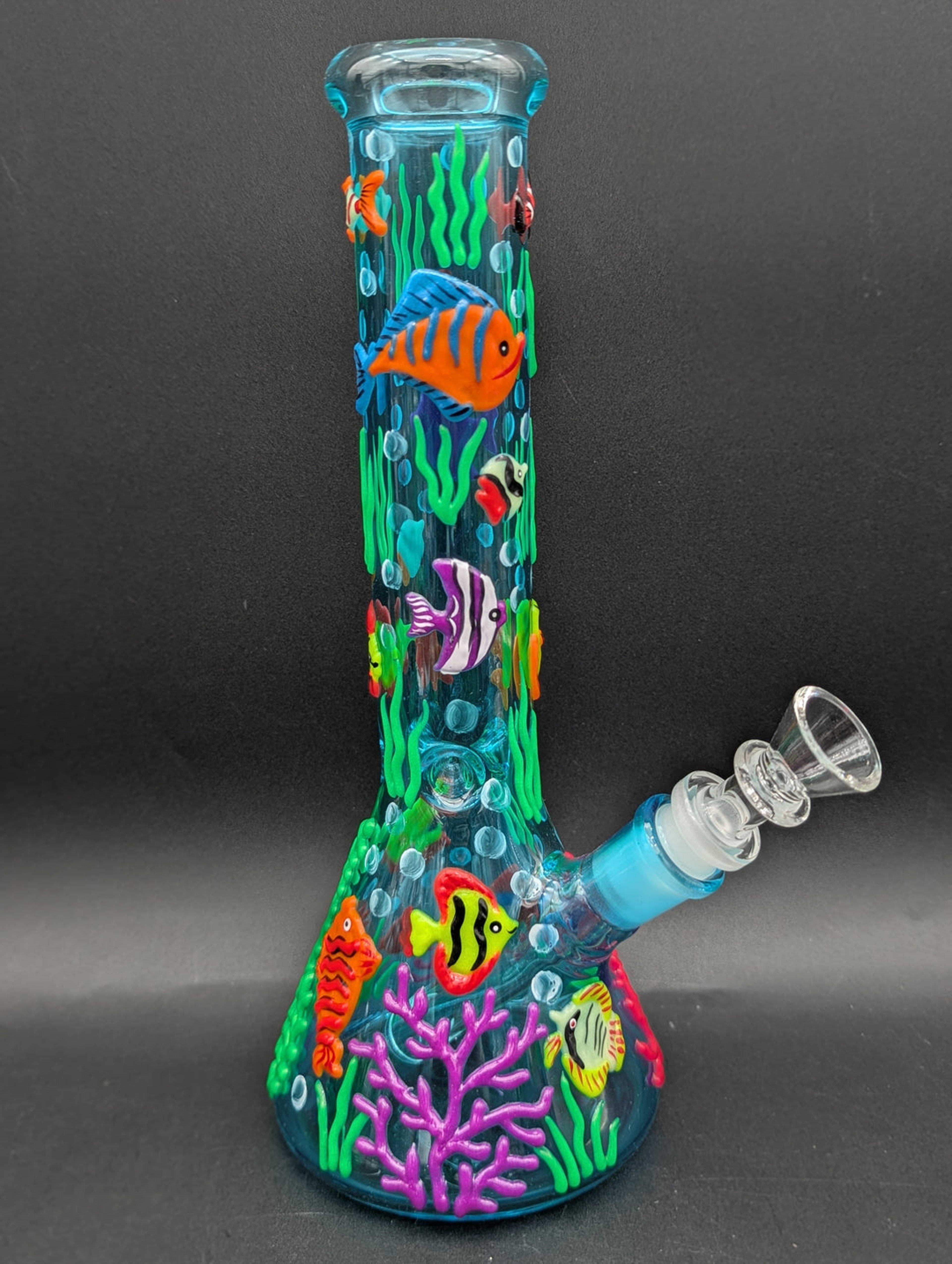 Preview pic of 10" RIPPIN' REEFS OCEAN FLOOR 3D BEAKER