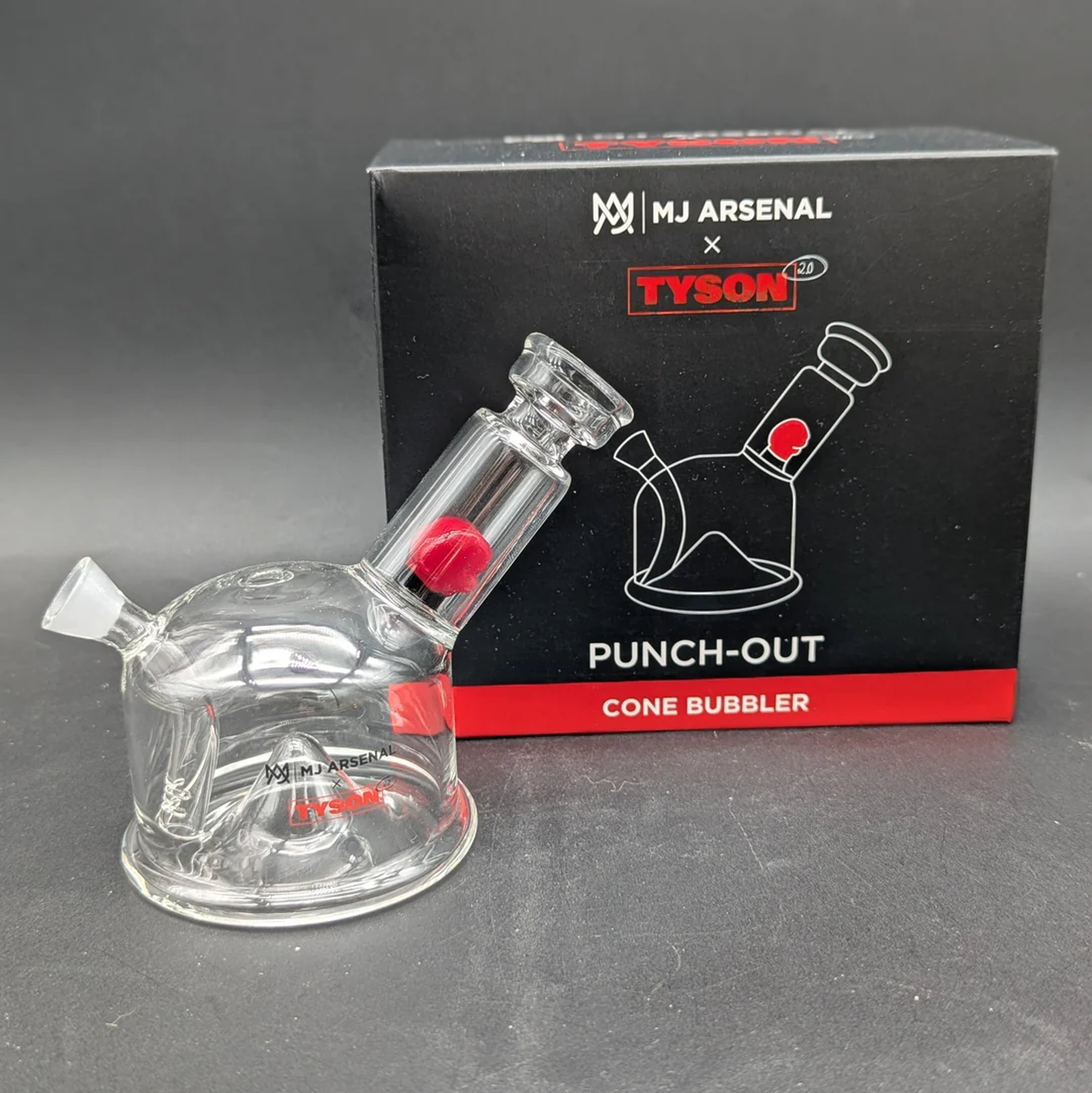 Preview pic of MJ ARSENAL X TYSON PUNCH OUT BLUNT BUBBLER