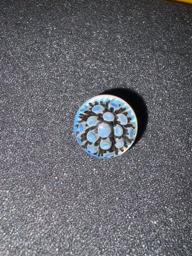 Preview pic of 25mm Blue AP/Electrum Hollow Implosion