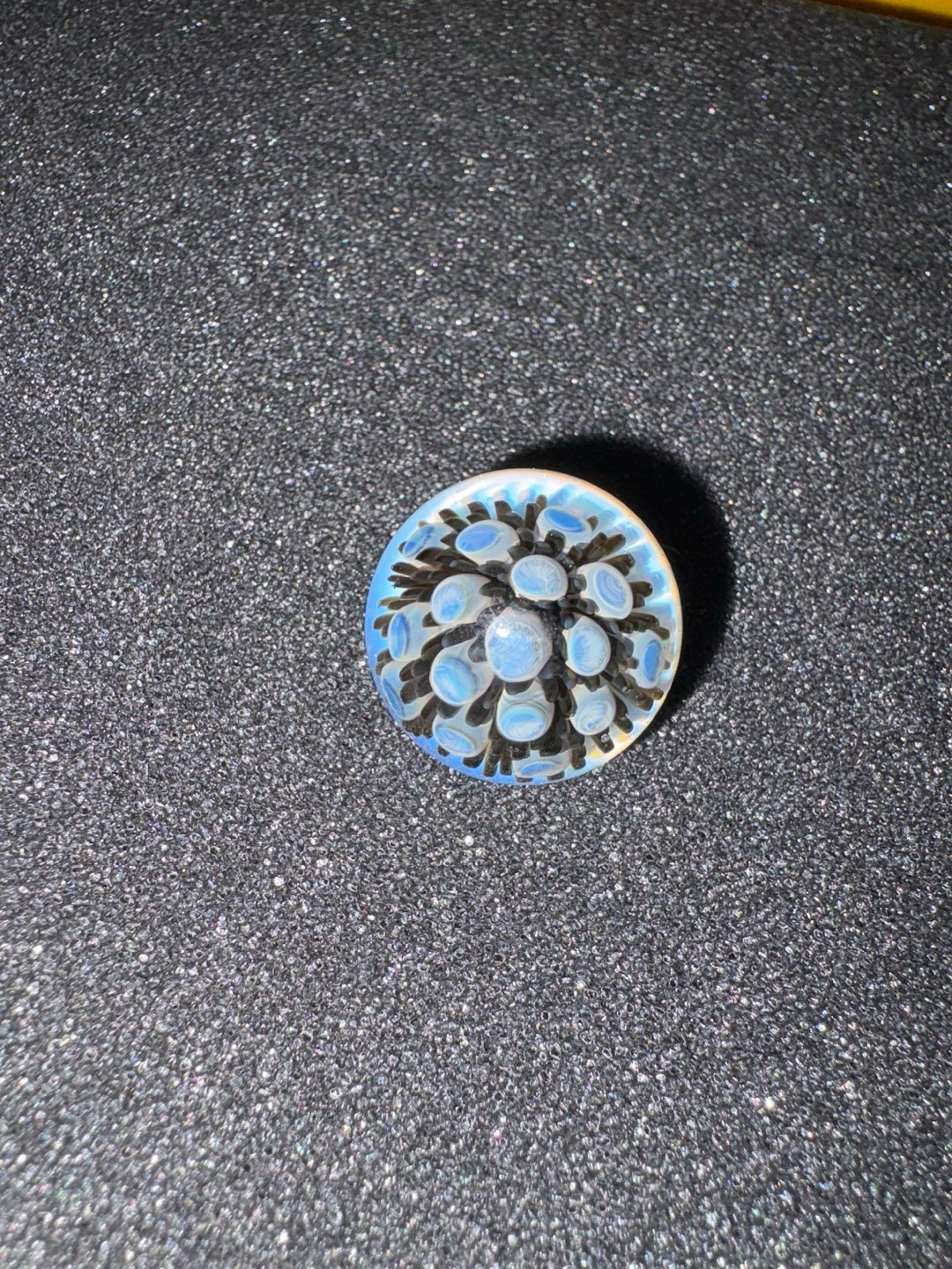 25mm Blue AP/Electrum Hollow Implosion image 0
