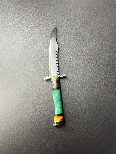 Preview pic of Hardwood Katana Dab Tool - Jungle Warfare