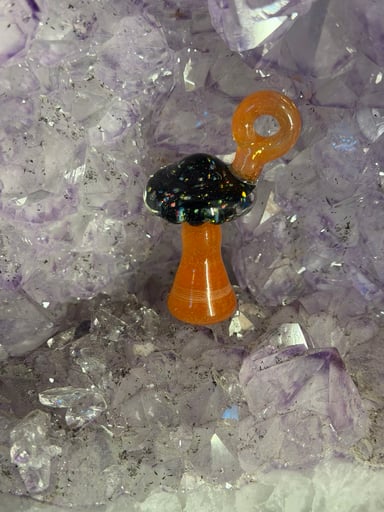 Preview pic of Dichro mushroom pendant