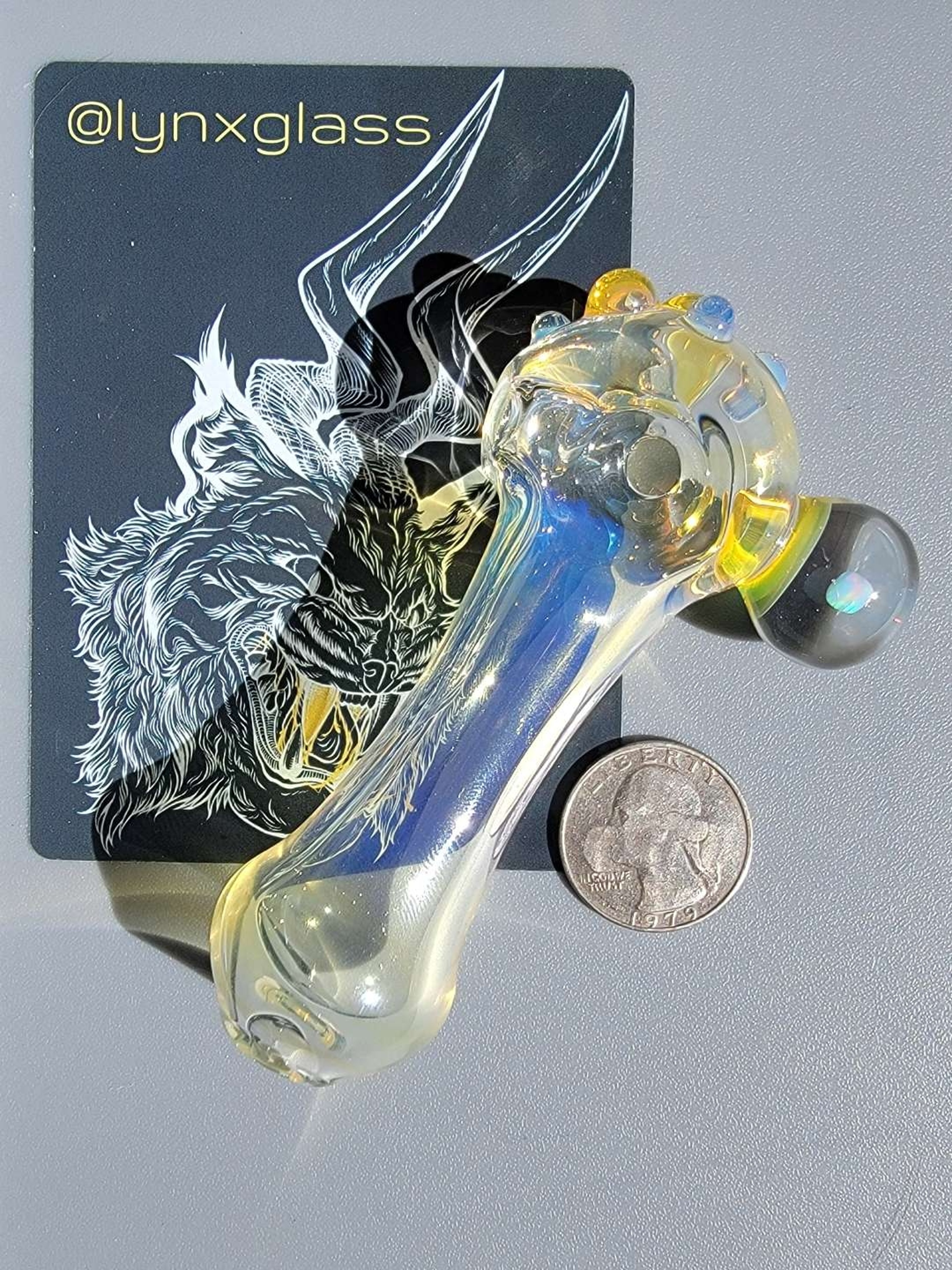 Silver Fume Opal Spoon image 0
