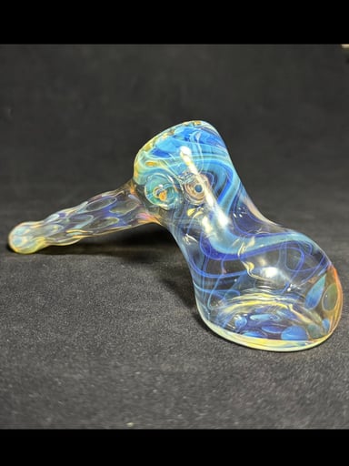 Preview pic of Silver and gold hammer pipe