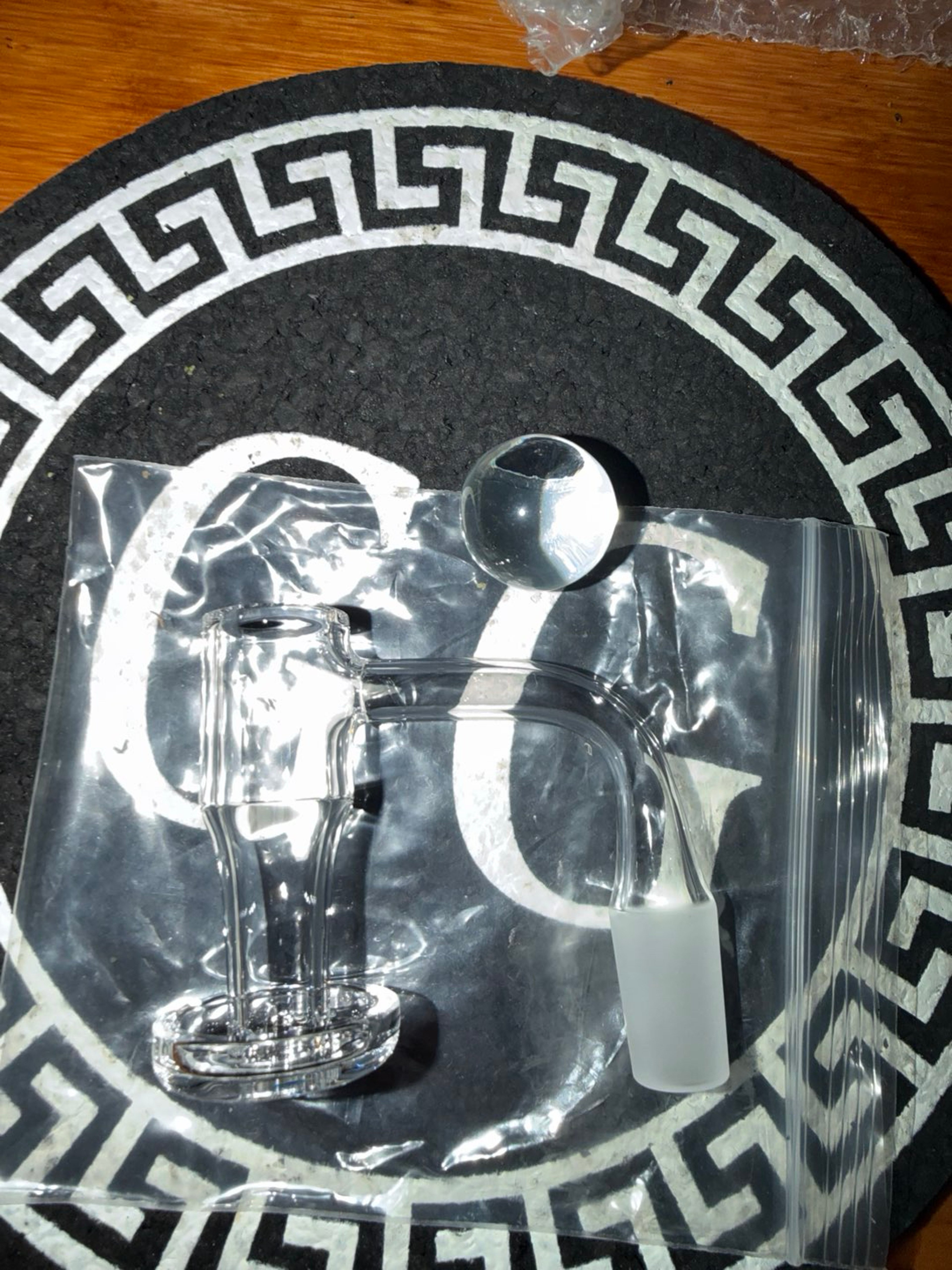 Preview pic of Mini Dini slurper Greek Glass