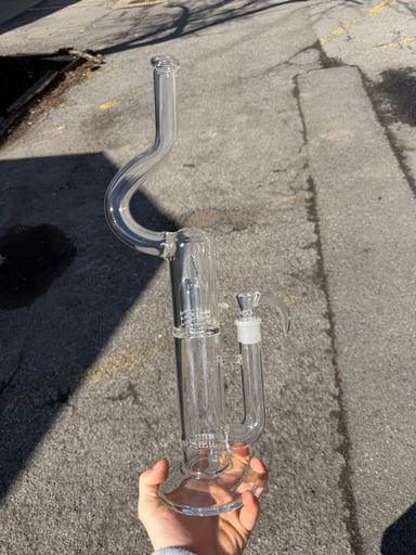 Preview pic of Greek glass 17” natty neck inline dome