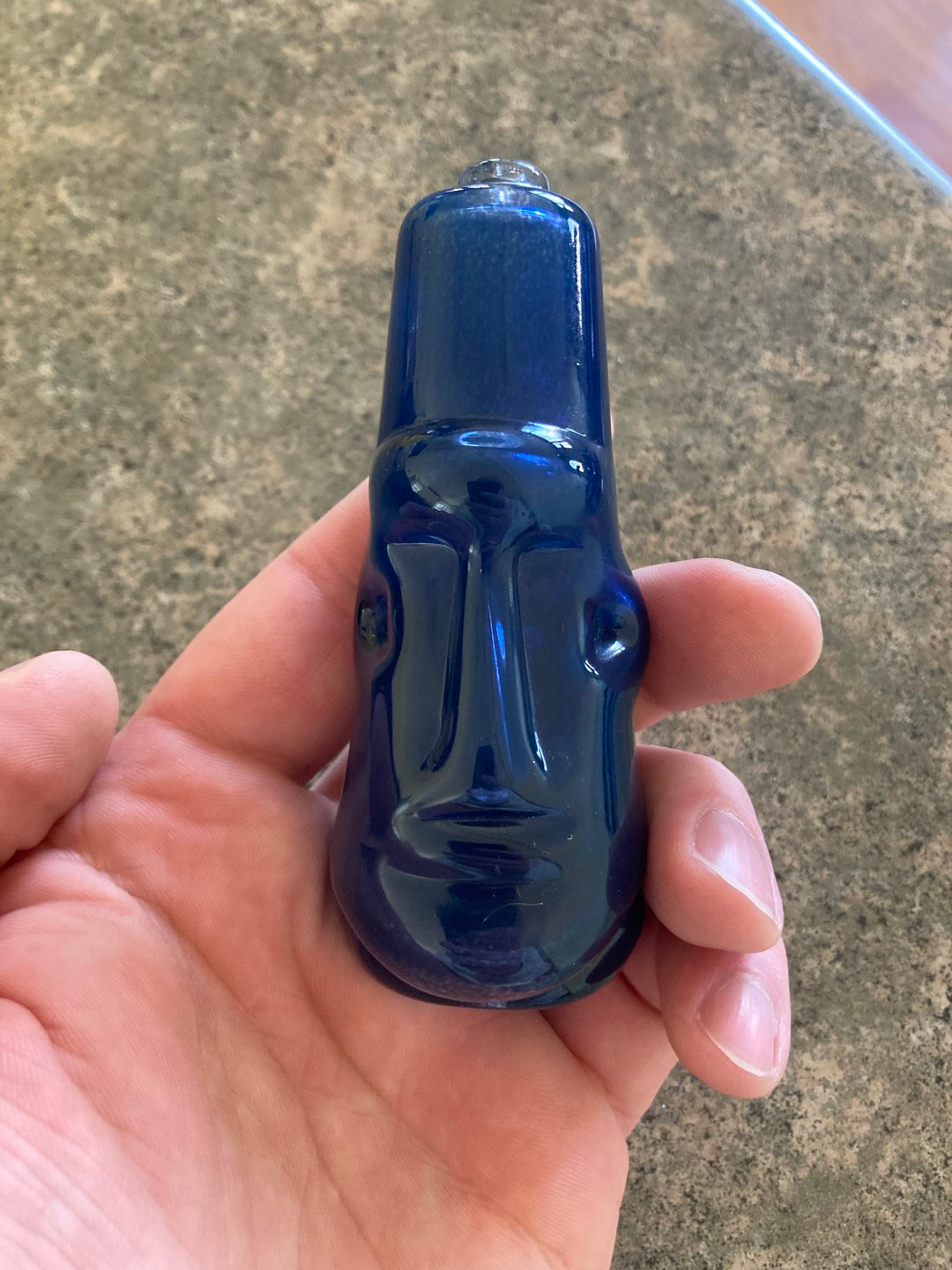 Preview pic of Danny Camp Easter island head pipe
