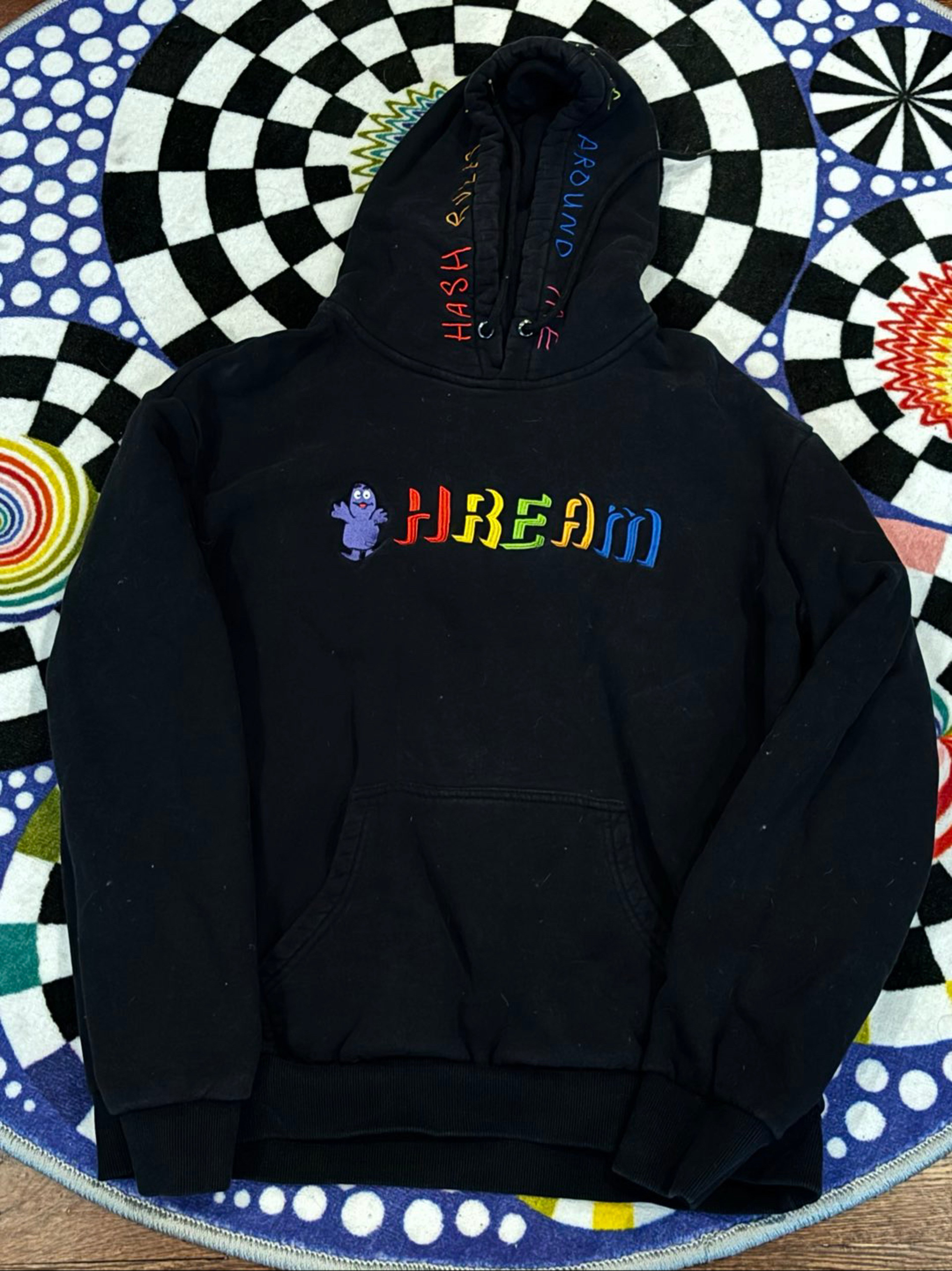 Preview pic of GZ1 HREAM Grimace hoodie size Large