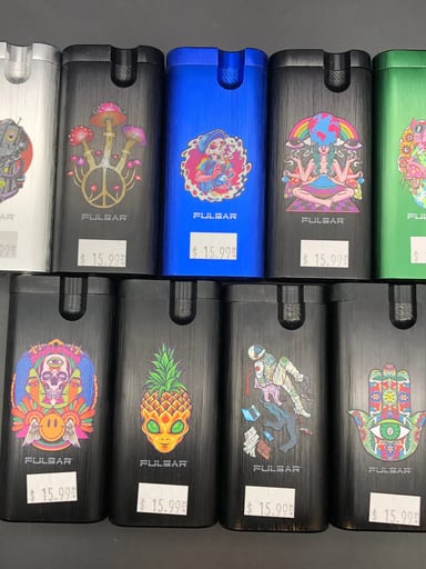 Preview pic of PULSAR ANODIZED ALUMINUM ASSORTED DUGOUT | 4"