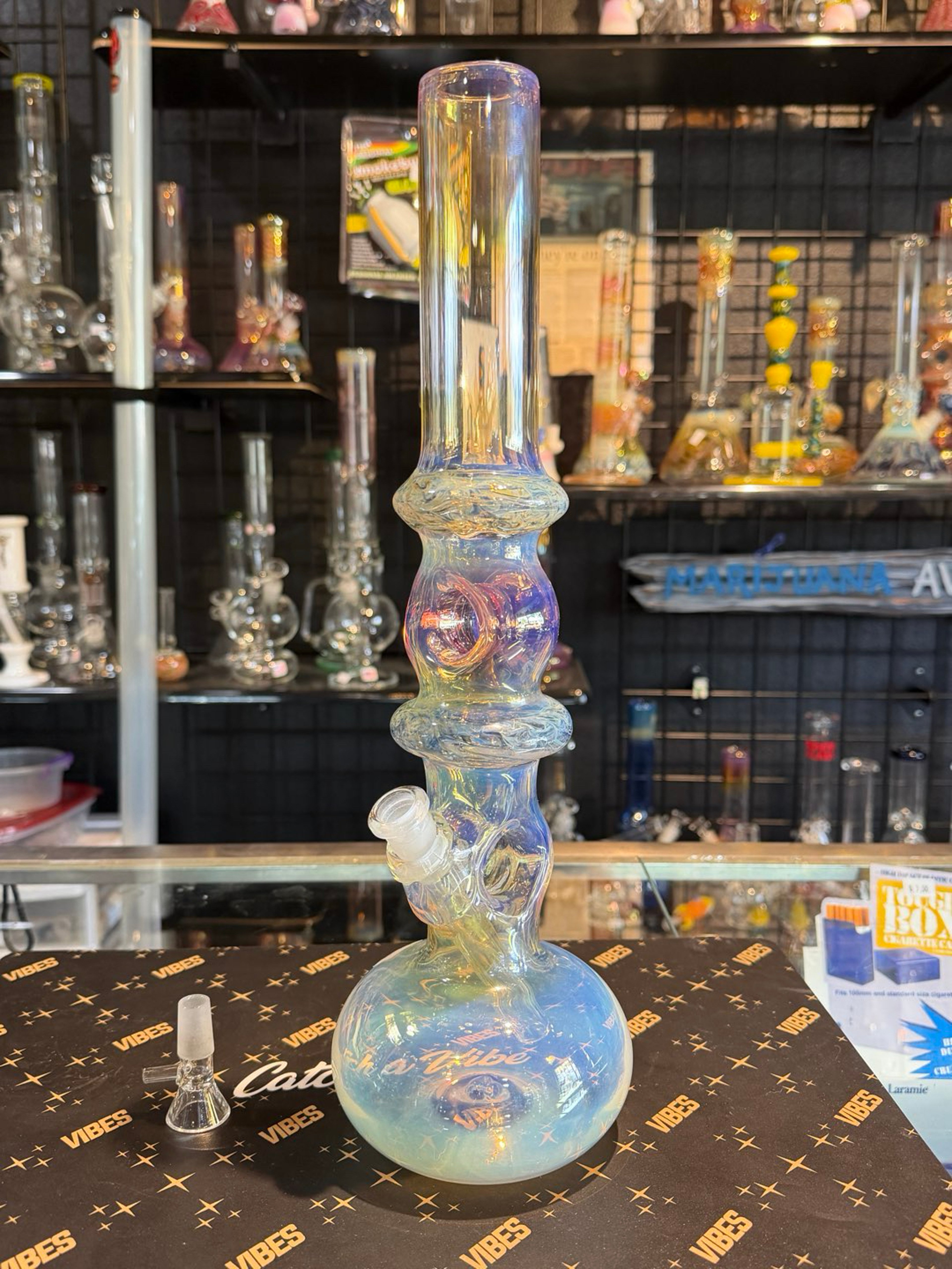 Preview pic of Evan Williams Fumed Donut Beaker