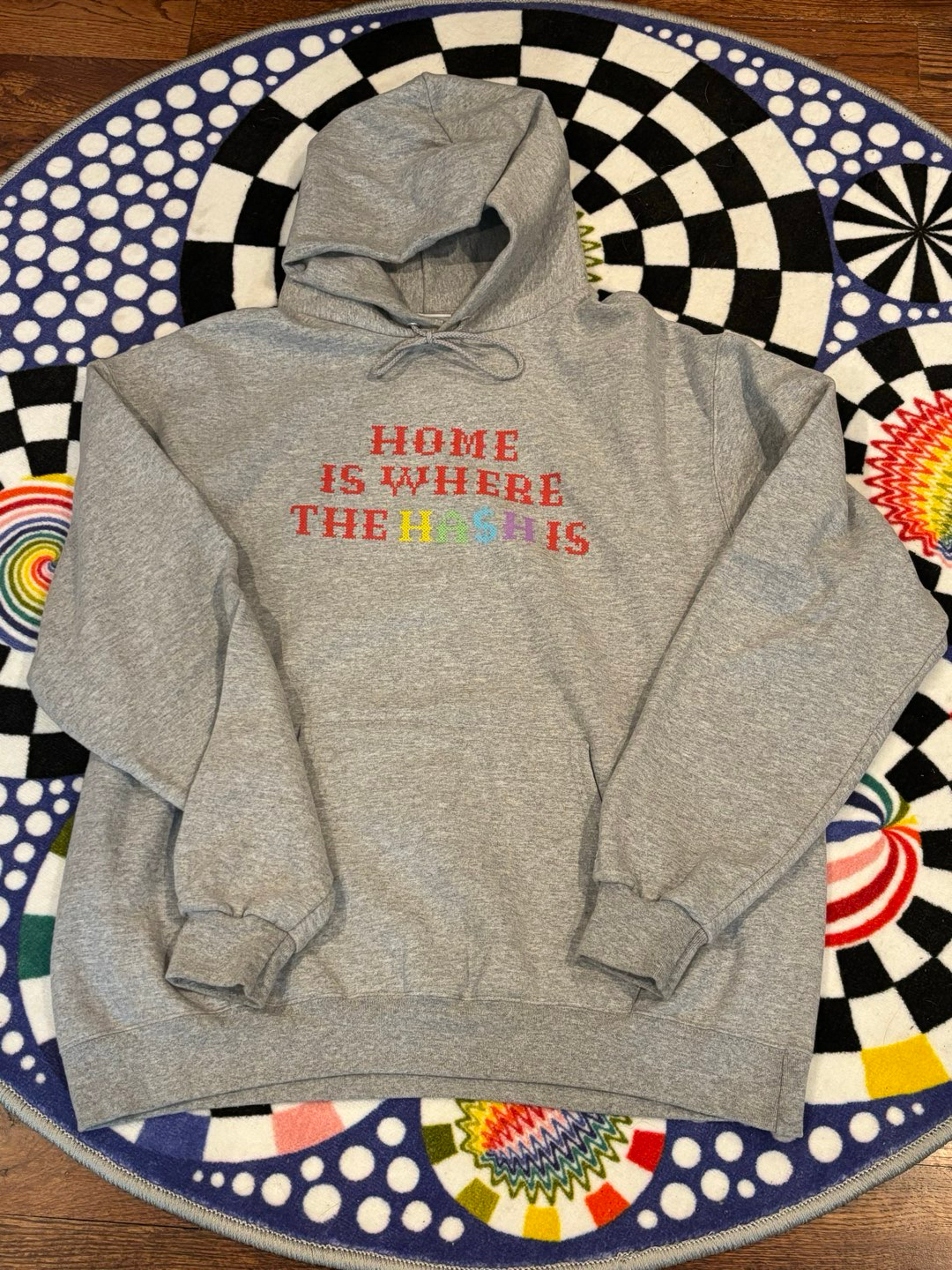 Preview pic of OG GZ1 WF HOME IS WHERE THE HASH IS HOODIE