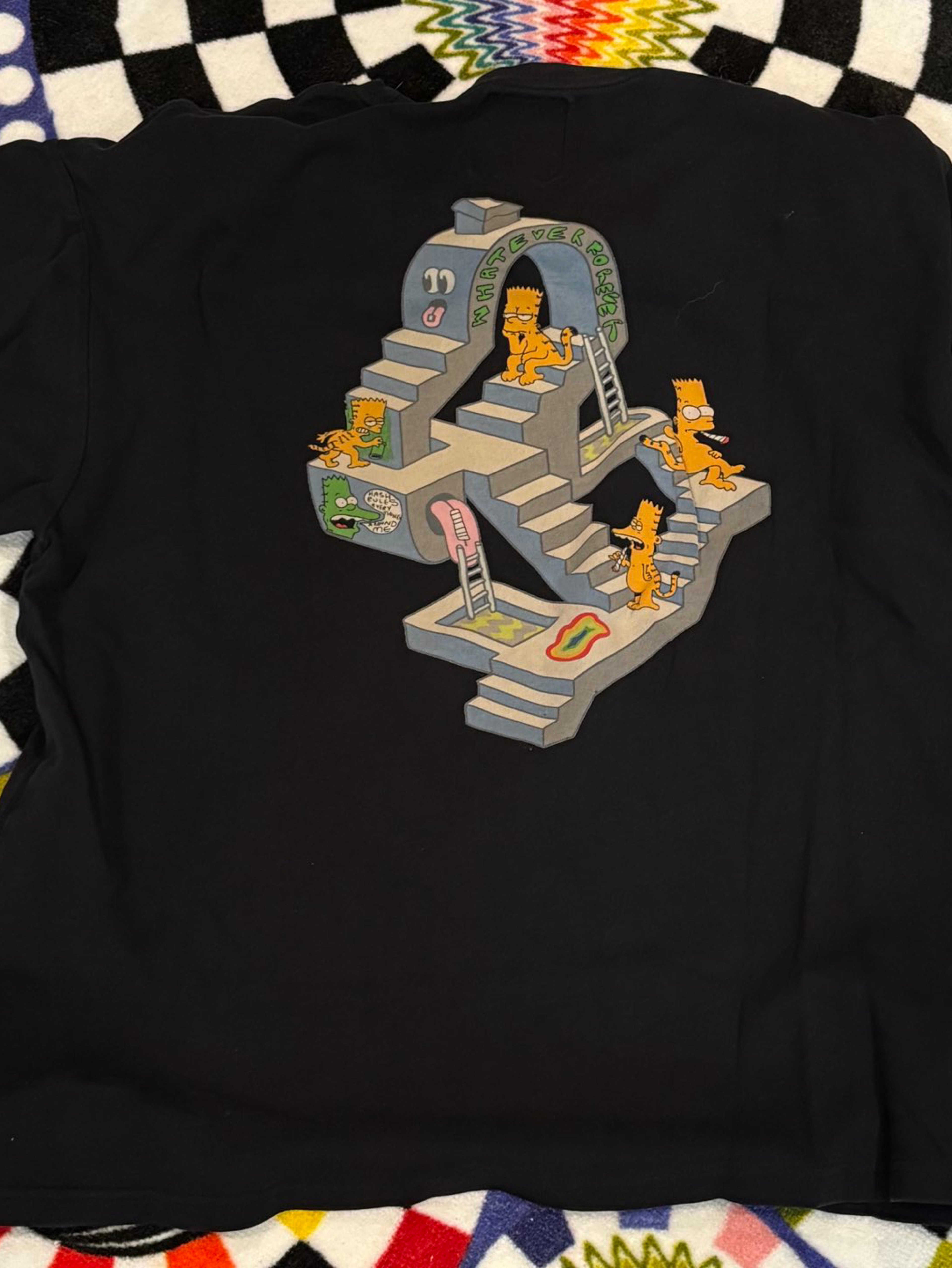 Preview pic of Gz1 x leans sz large tee mc escher vibe