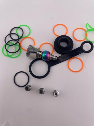 Preview pic of Voozr Machined Ball Cap & Tether Accessory Pack for Puffco Peak Pro & Carta 2 / Carta Sport