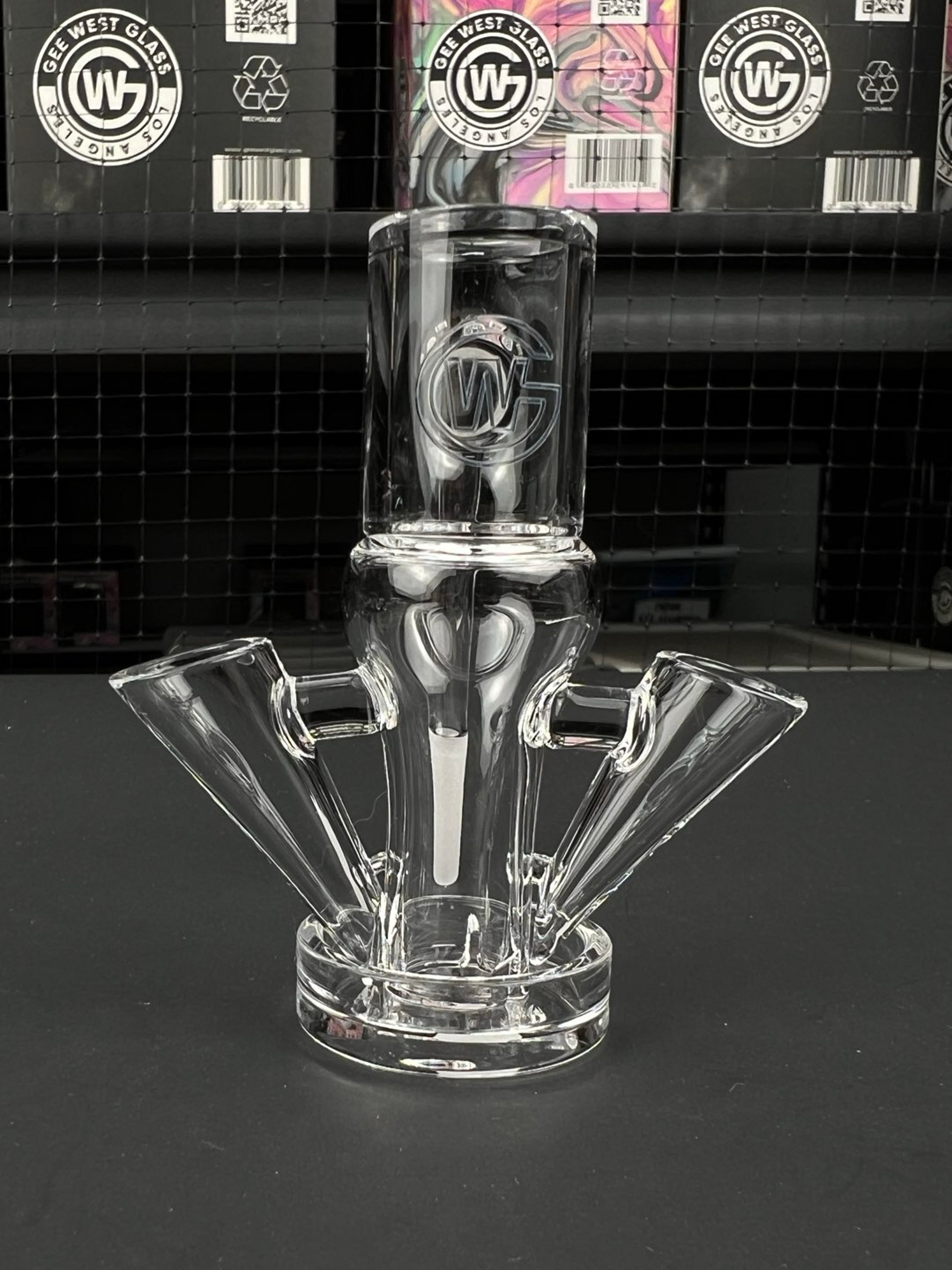 Preview pic of 2nd Quality Gee West Dual Slide Quartz Banger