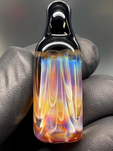 Preview pic of Magical Glass Pendant: unique, handmade in USA