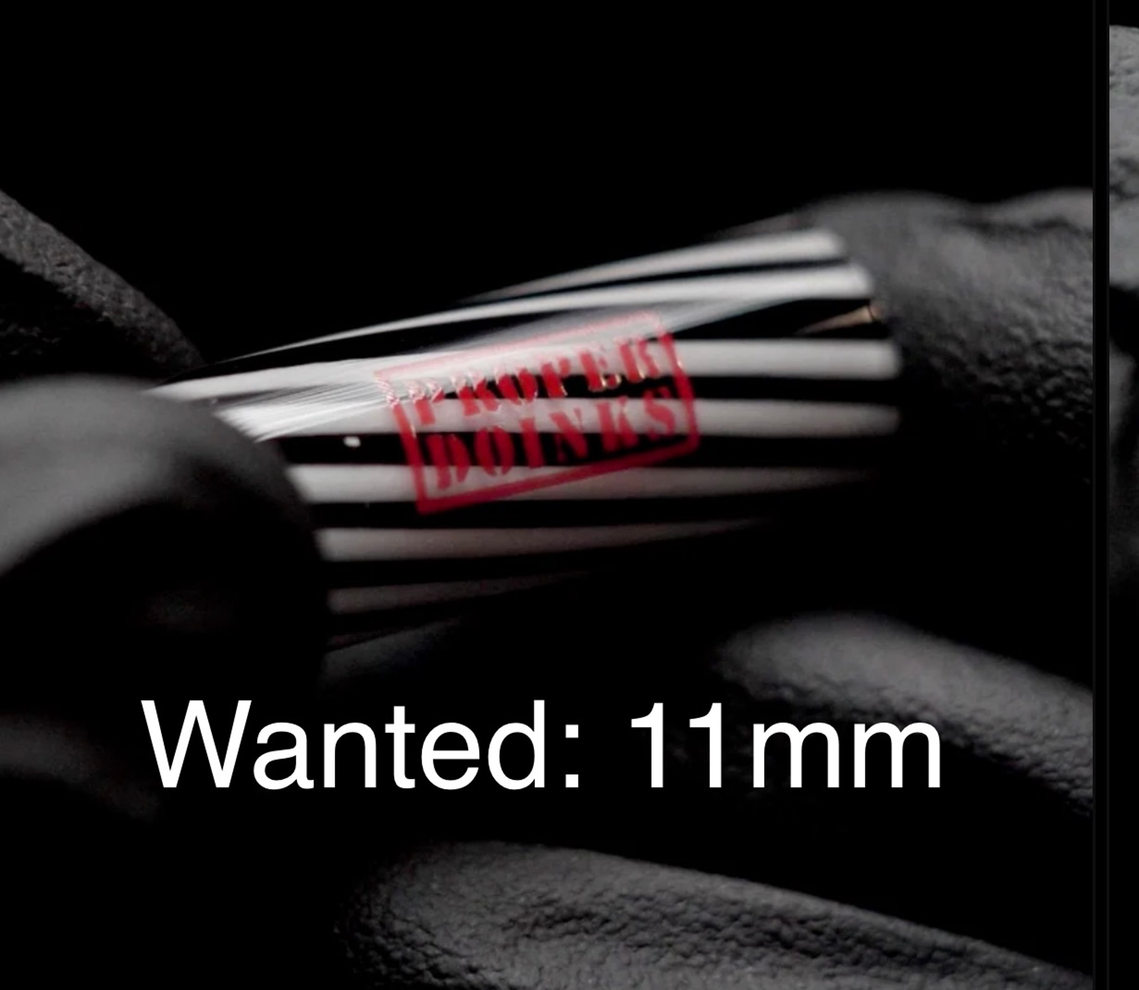 Preview pic of Proper doinks 11mm WANTED* zebra
