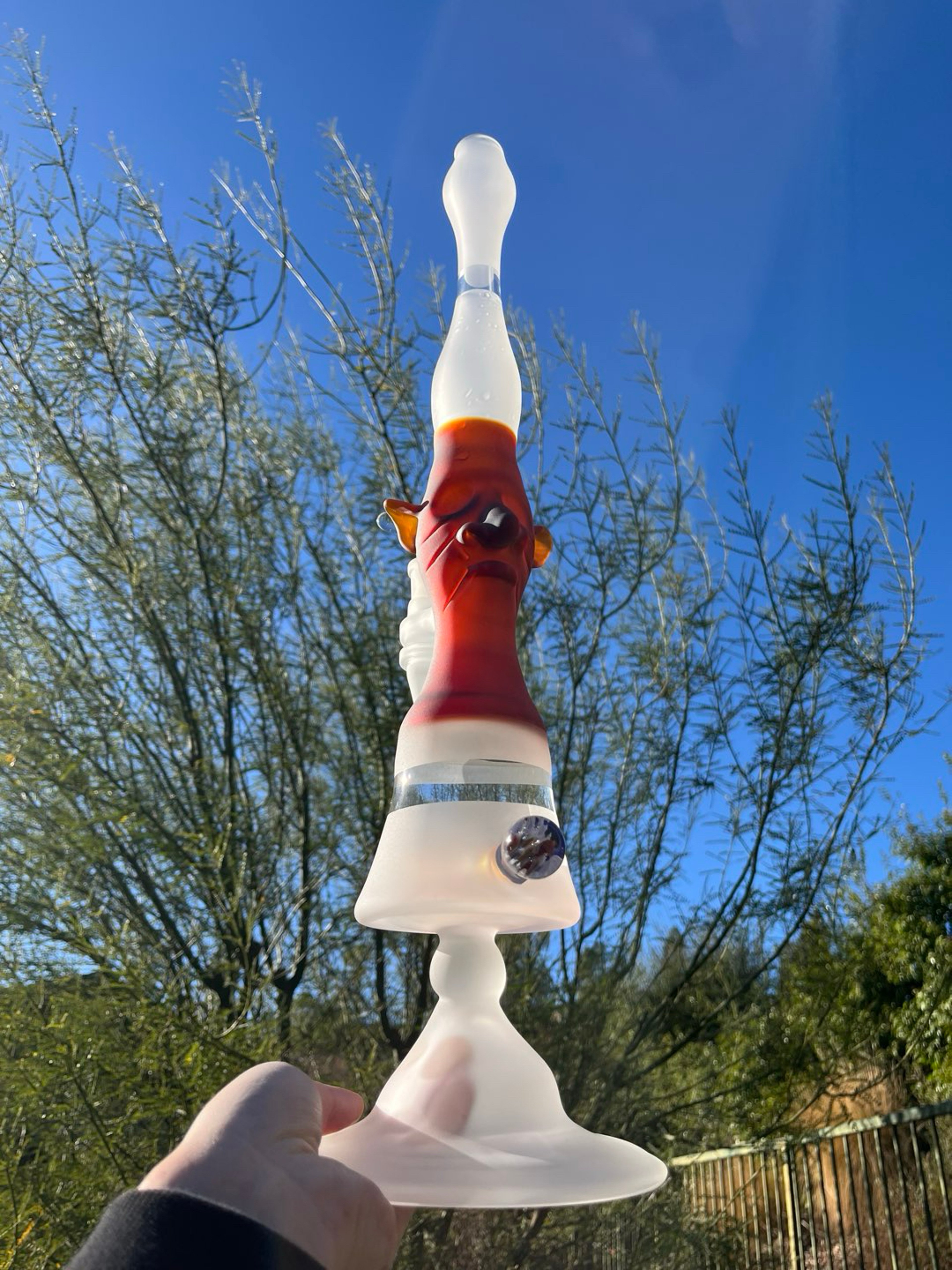 Oleg Frosed Elf King Stem W Flower Implosion Millie image 0
