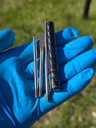 Preview pic of Carbon fiber interchangeable dab tool