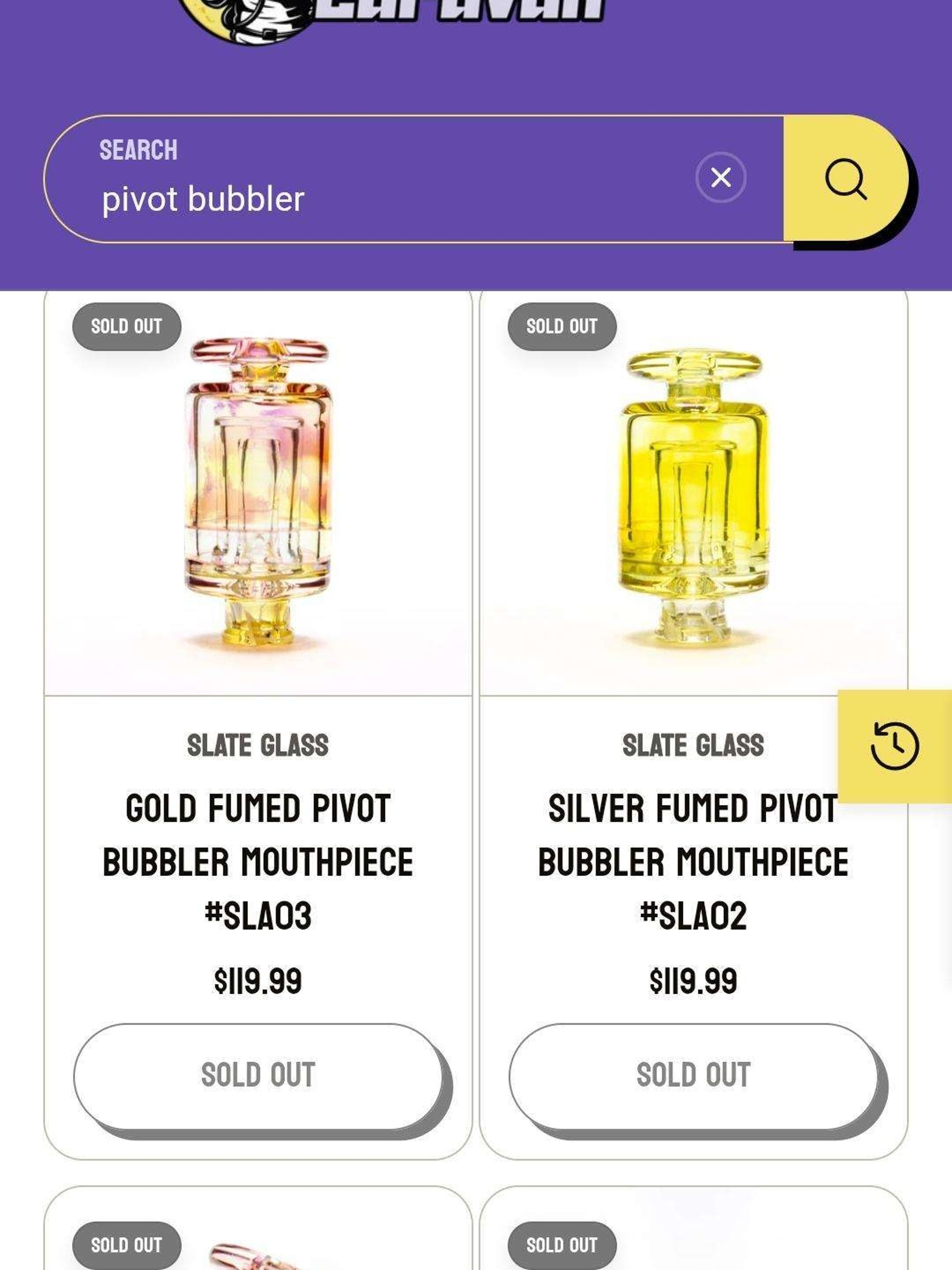 🚀 SOLD OUT Slate Glass Fumed Puffco Pivot Bubbler Top image 0