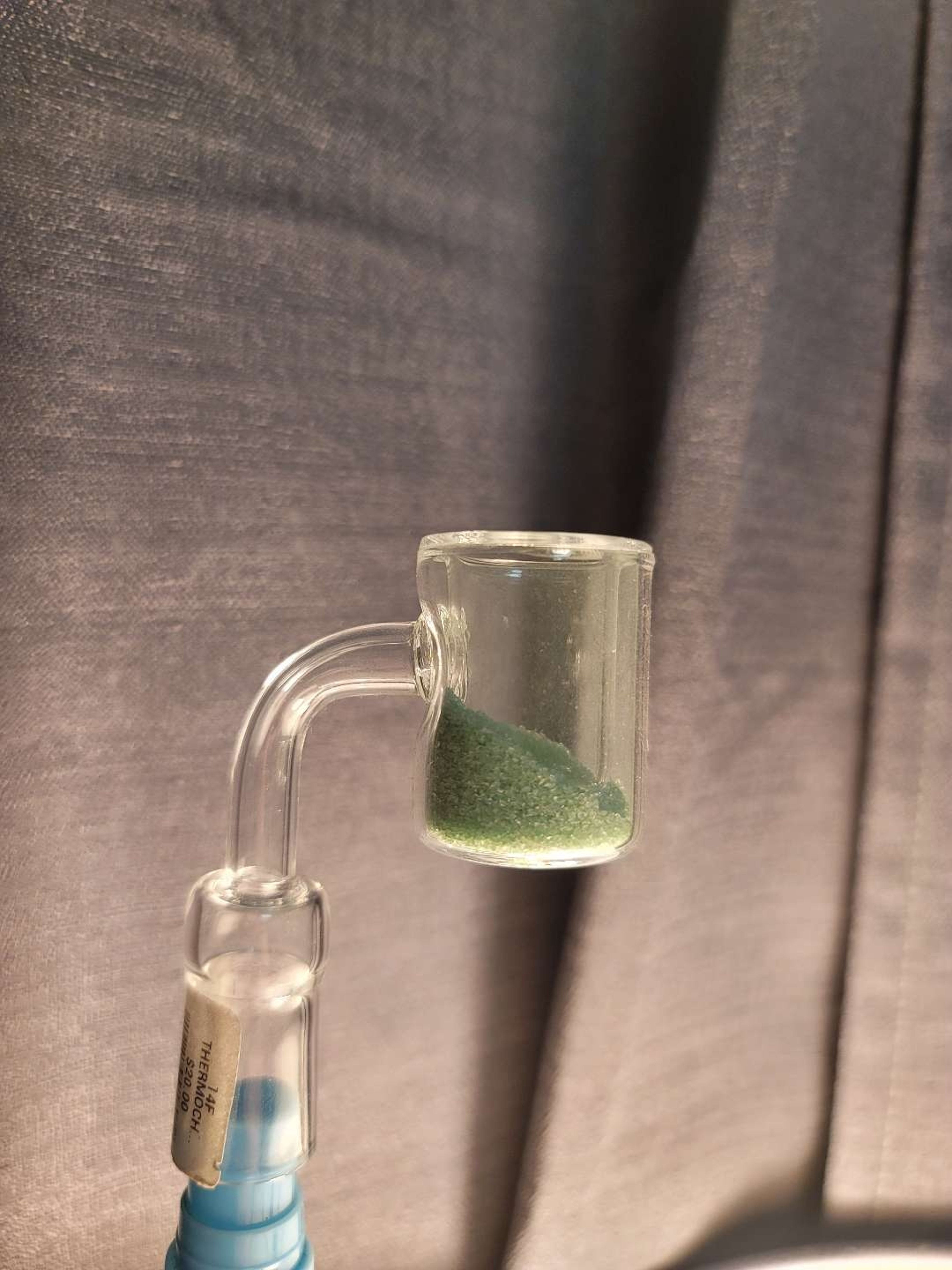 Thermochromic Banger 14mm Female Green Sand image 0