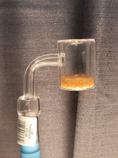 Preview pic of Thermochromic Banger 14mm Female 90 Degree