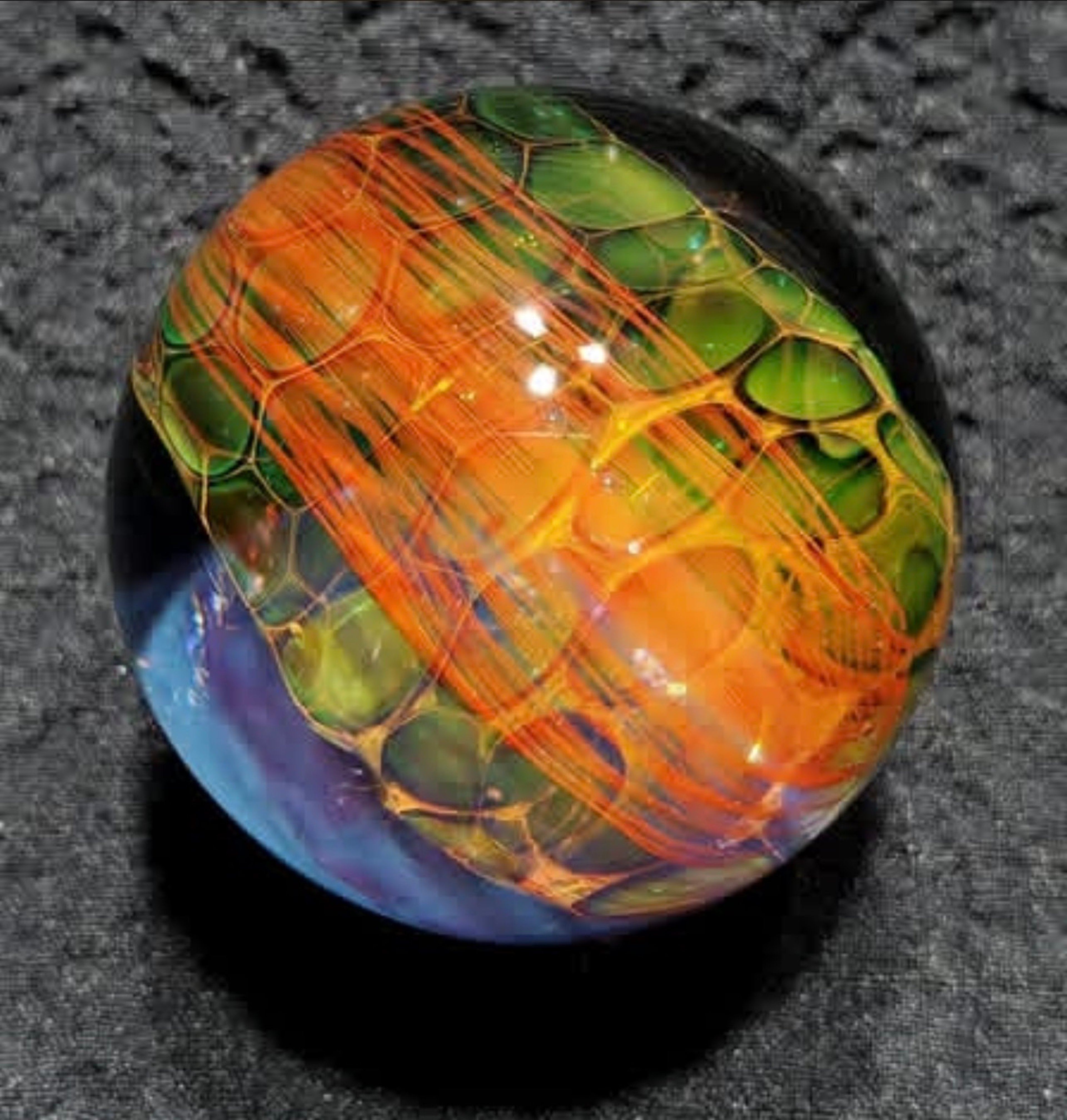 Reptilian honey comb marble image 0