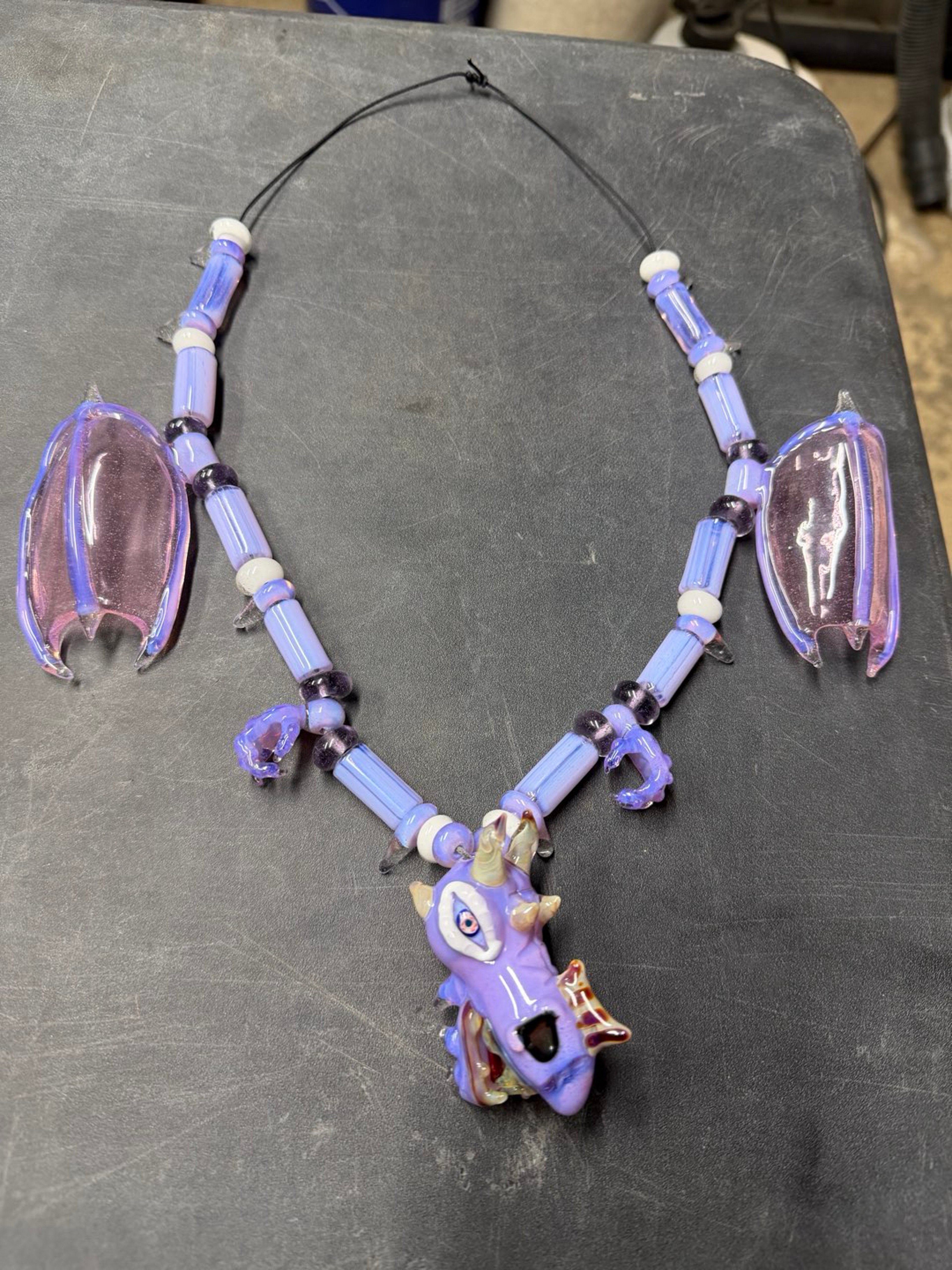 Preview pic of UV full dragon necklace