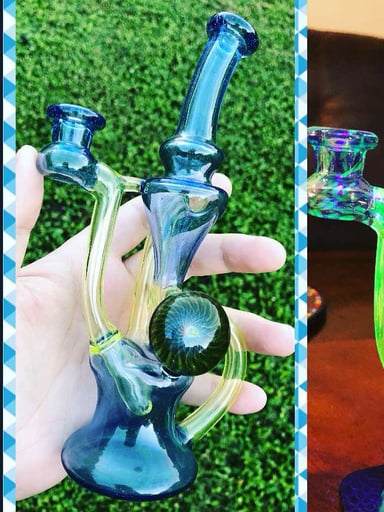 Preview pic of Jb glass recycler (lerktheworld) collab with solo glass