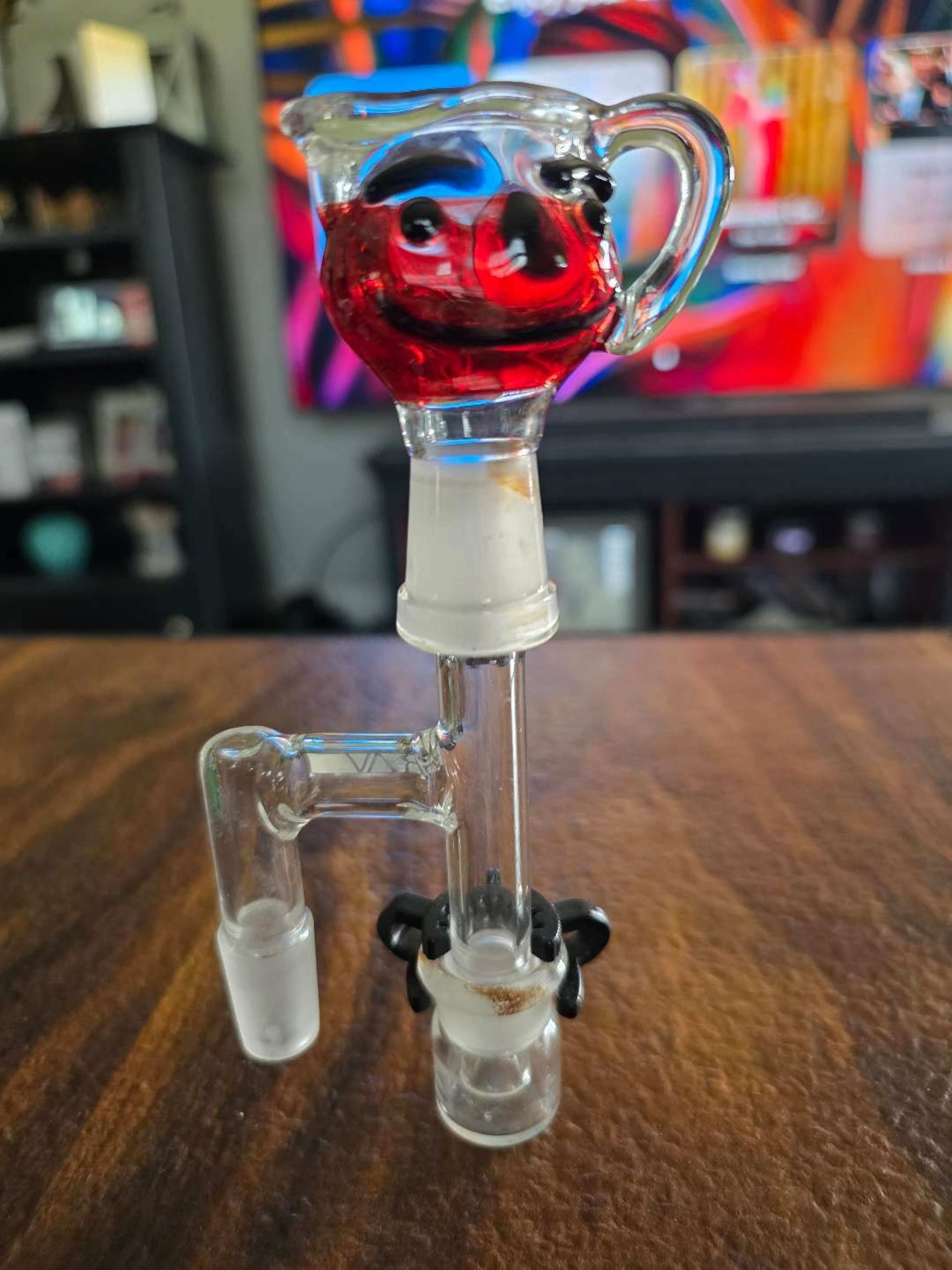 Preview pic of 14mm reclaim catcher with Kool Aid man dome